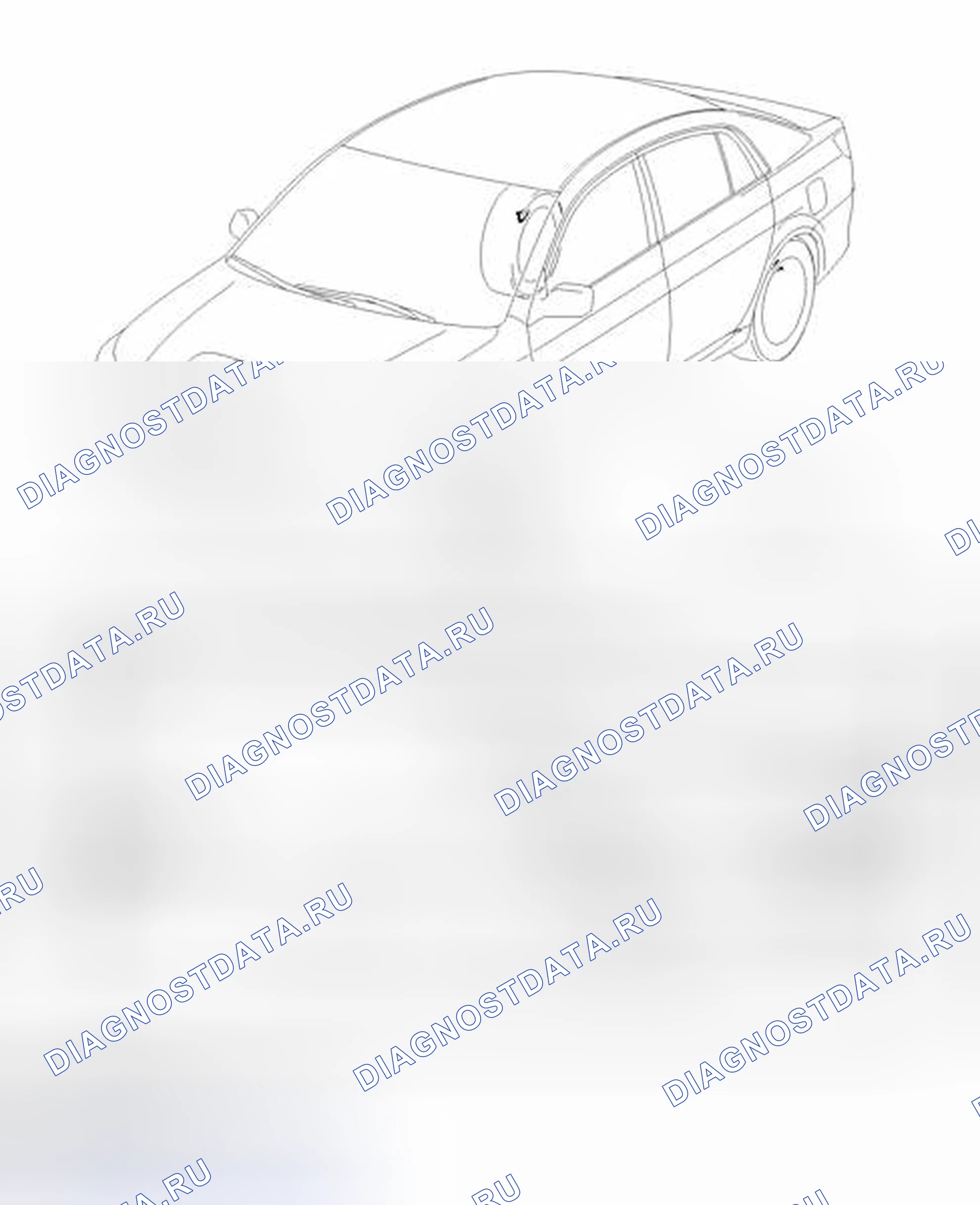 Рис. 53: ИЛЛЮСТРАЦИЯ. Toyota Avalon XX30 рестайлинг 2