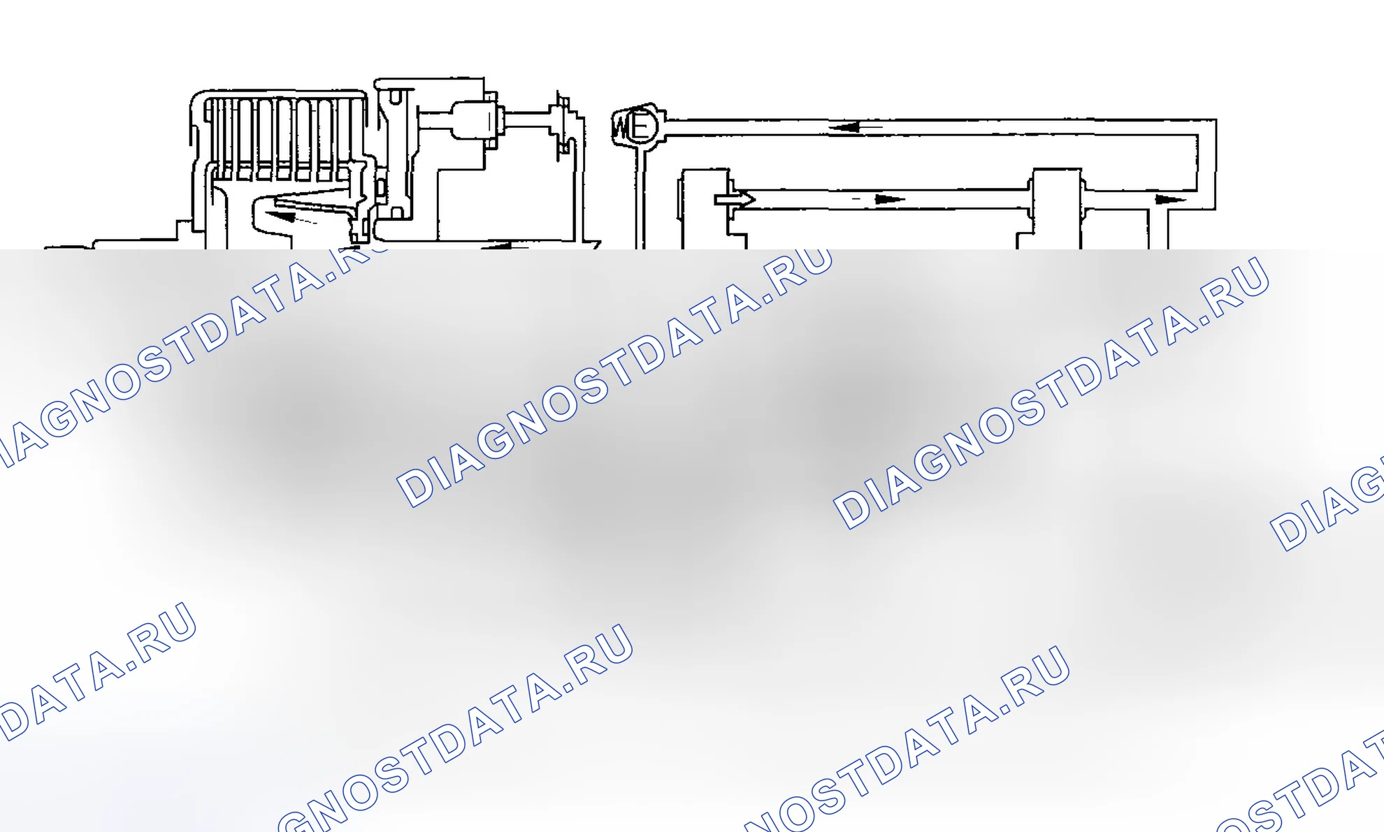 Рис. 7: Работа термовыключателя (2WD). Honda Element I