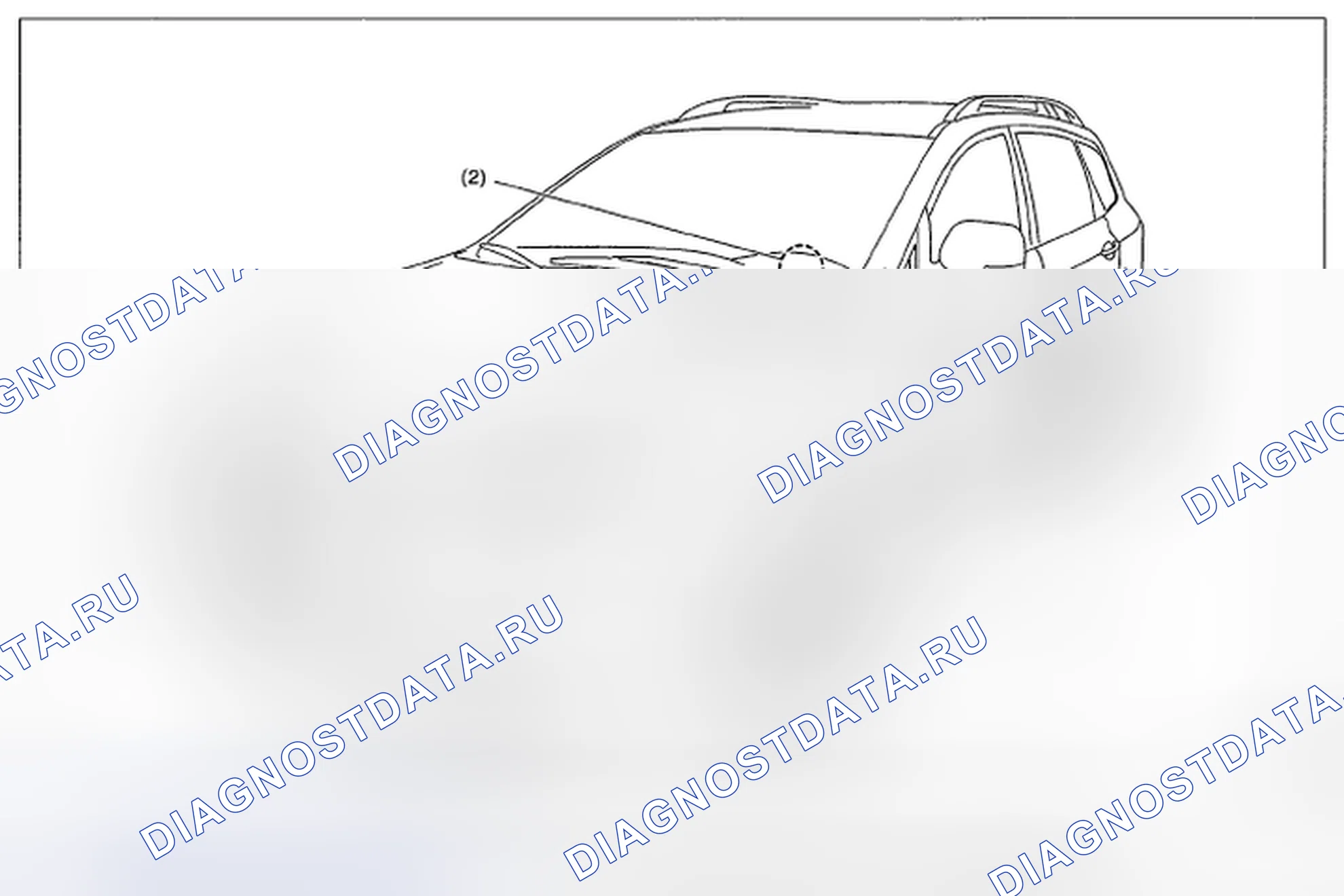 Рис. 25: РАСПОЛОЖЕНИЕ. Subaru Tribeca WX рестайлинг