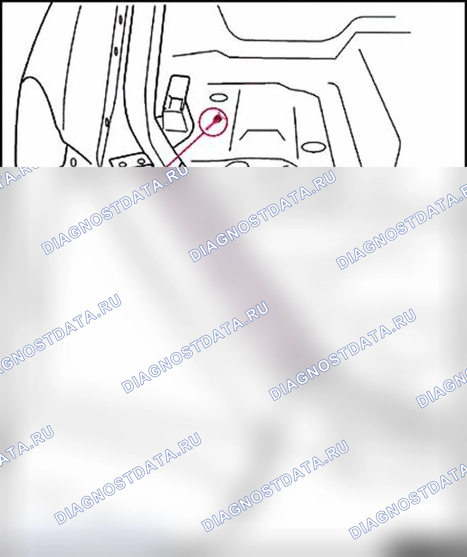 Рис. 92: Место резки. Volkswagen New Beetle A4