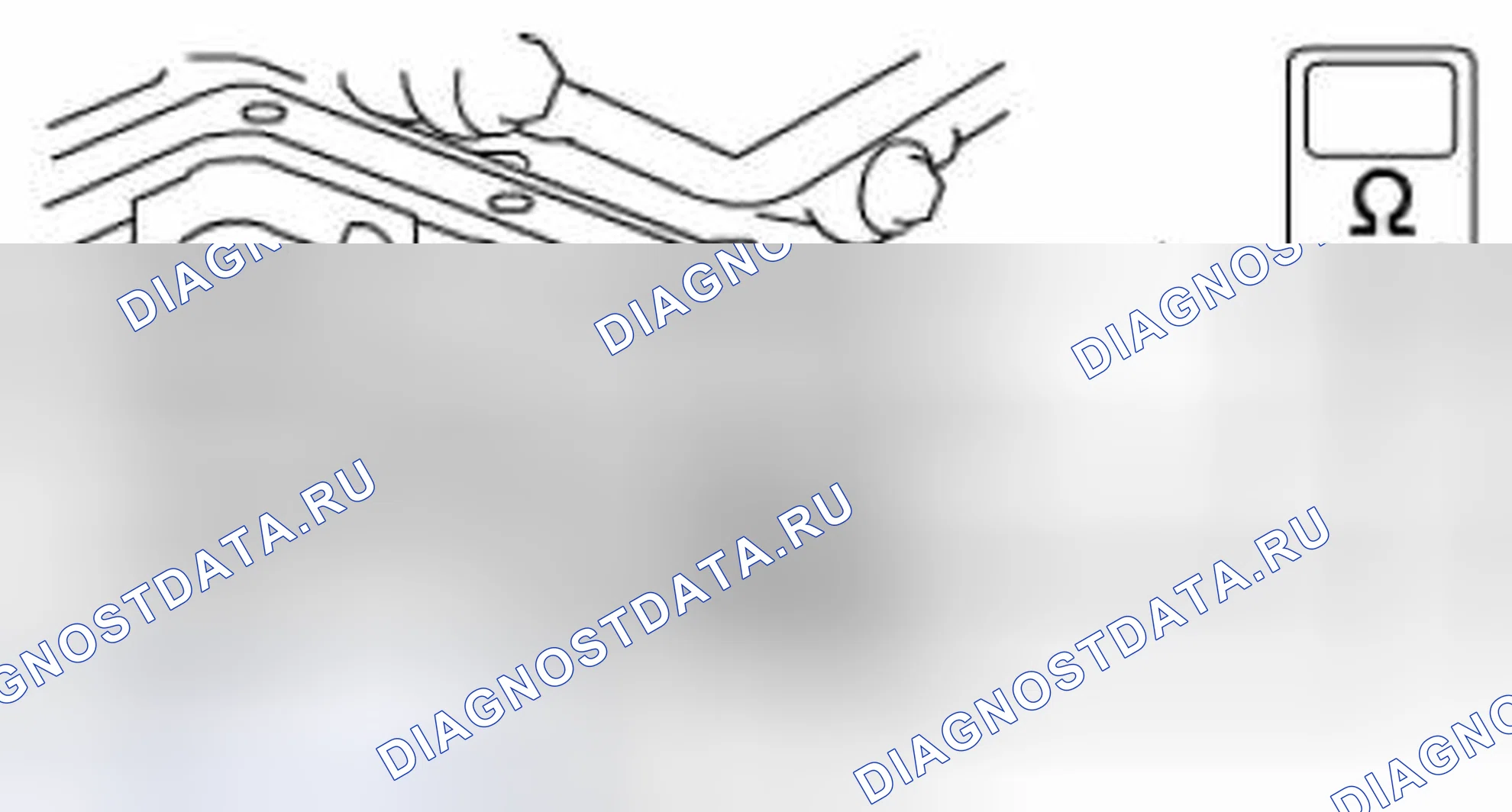 Рис. 259: Проверка сопротивления. Suzuki Grand Vitara II рестайлинг 2
