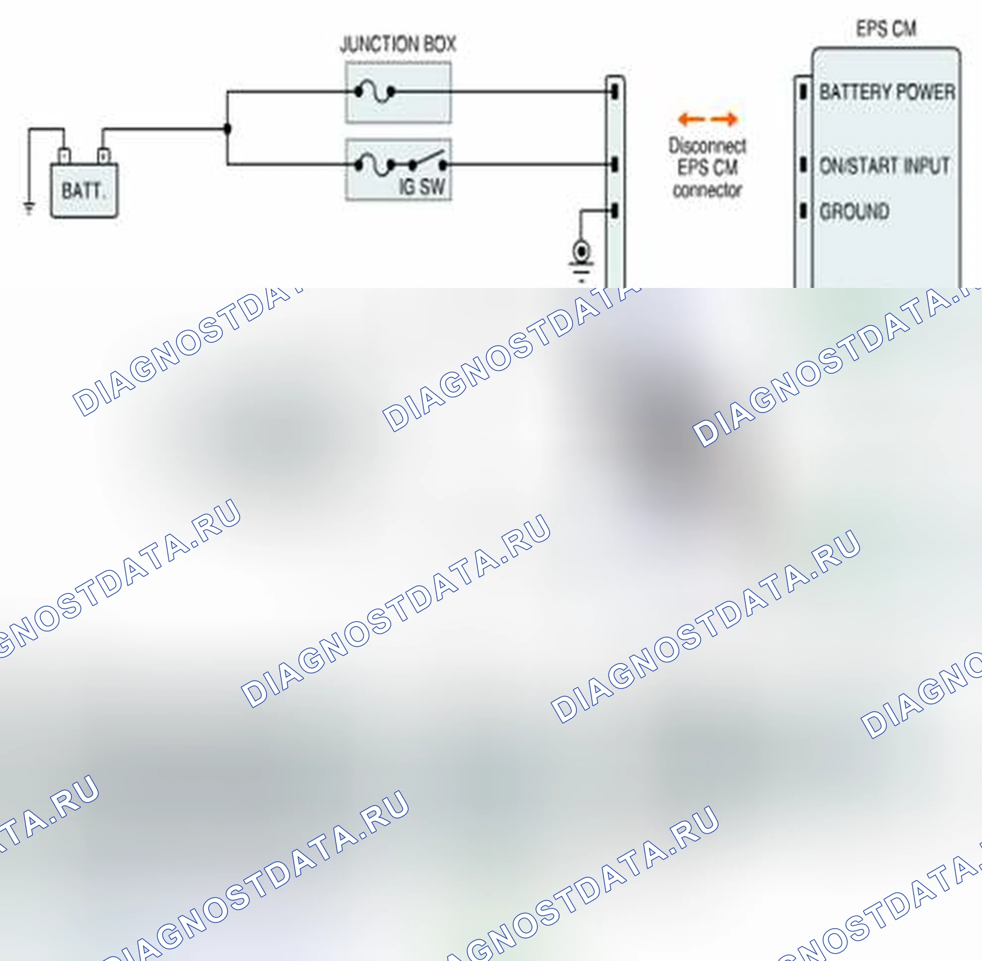 Рис. 142: Проверка цепи связи CAN (EPS < -- > ESP) (VDC). Kia Optima III