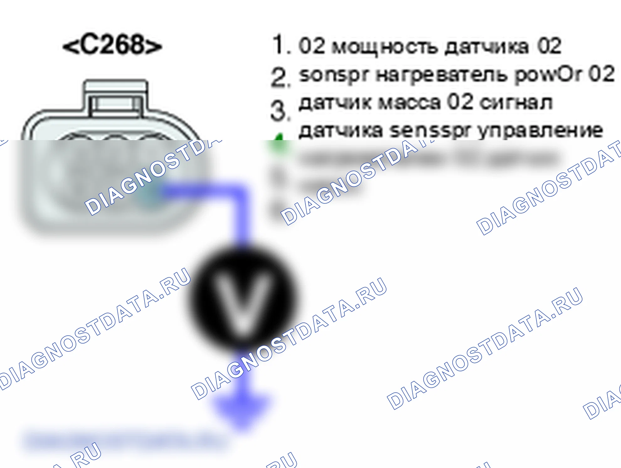 P2251: O2 датчик опорная масса цепь/обрыв (Банк 1 Датчик 1). Hyundai Santa Fe CM