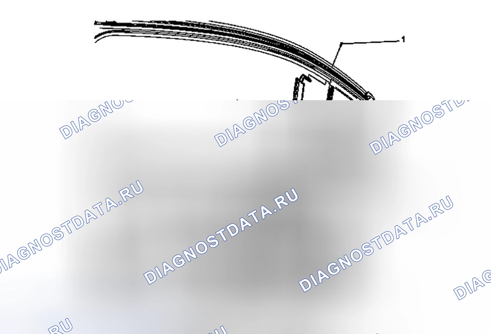 Рис. 7: Замена канала окна передней стороны двери. Chevrolet Spark M300