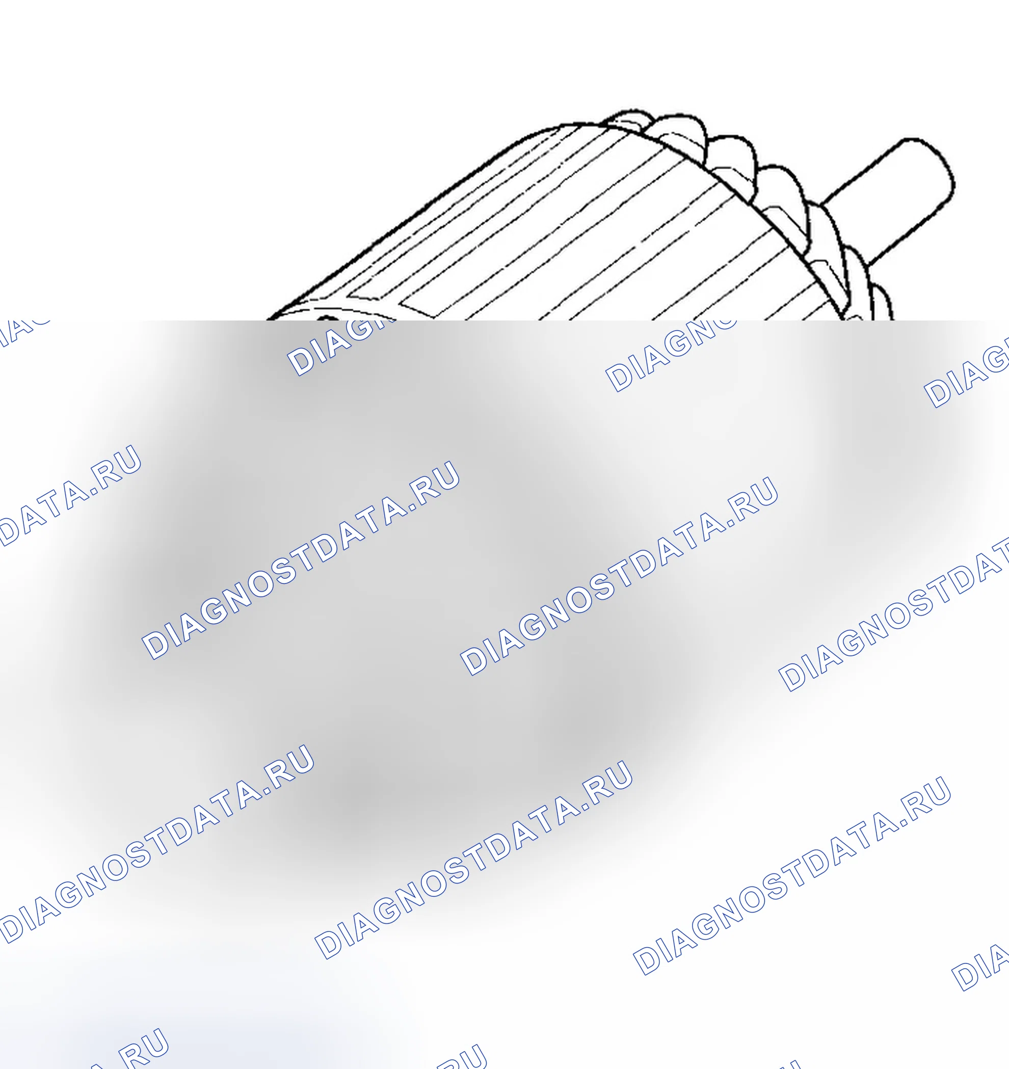 Рис. 23: Проверка и испытание якоря. Honda Element YH2