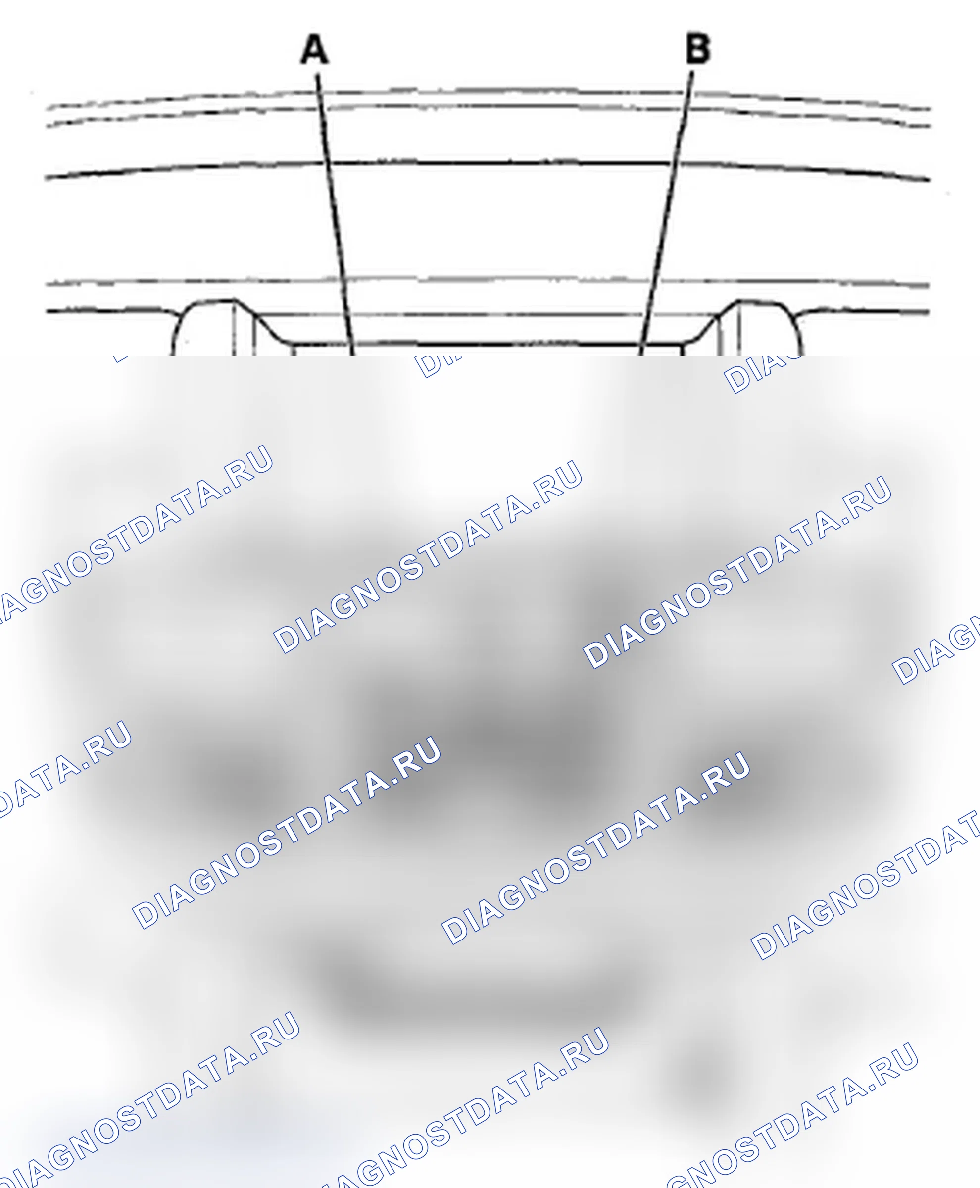 Рис. 538: Установка зоны компаса. Acura RDX I рестайлинг