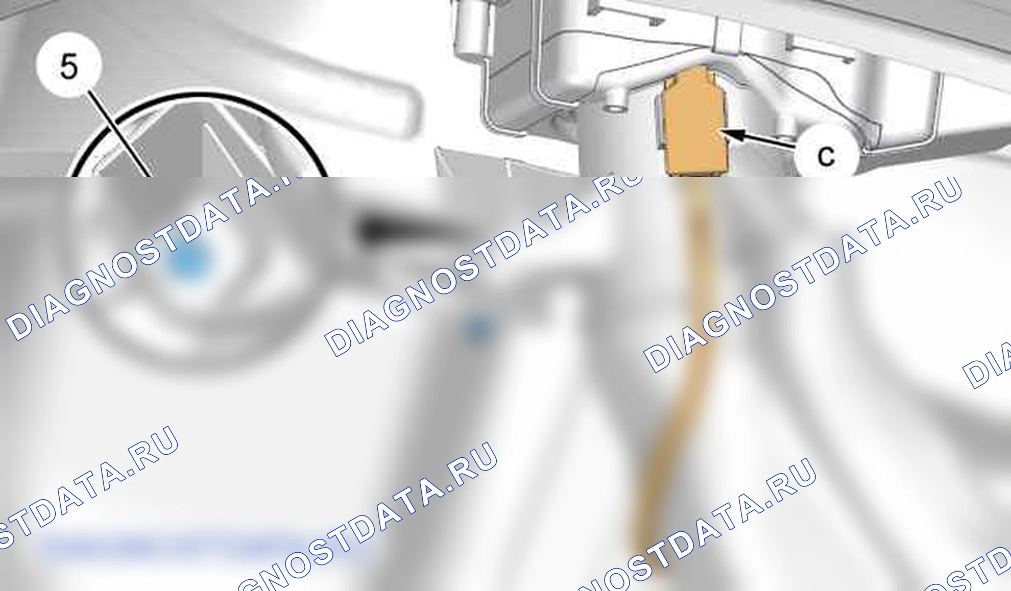 Снятие - Установка: топливный бак — b1hg207d. Citroen C5 II
