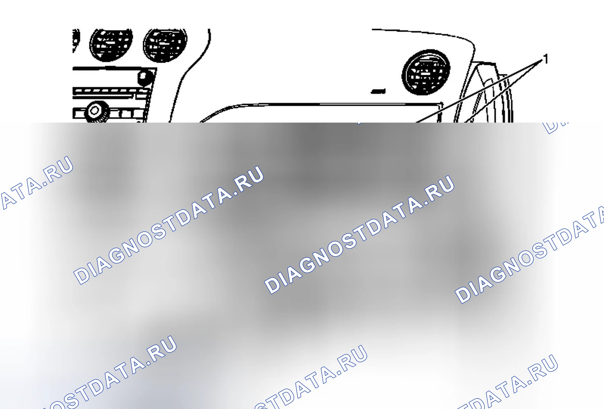 Рис. 12: Замена воздушного фильтра пассажирского салона. Chevrolet Captiva I рестайлинг 2