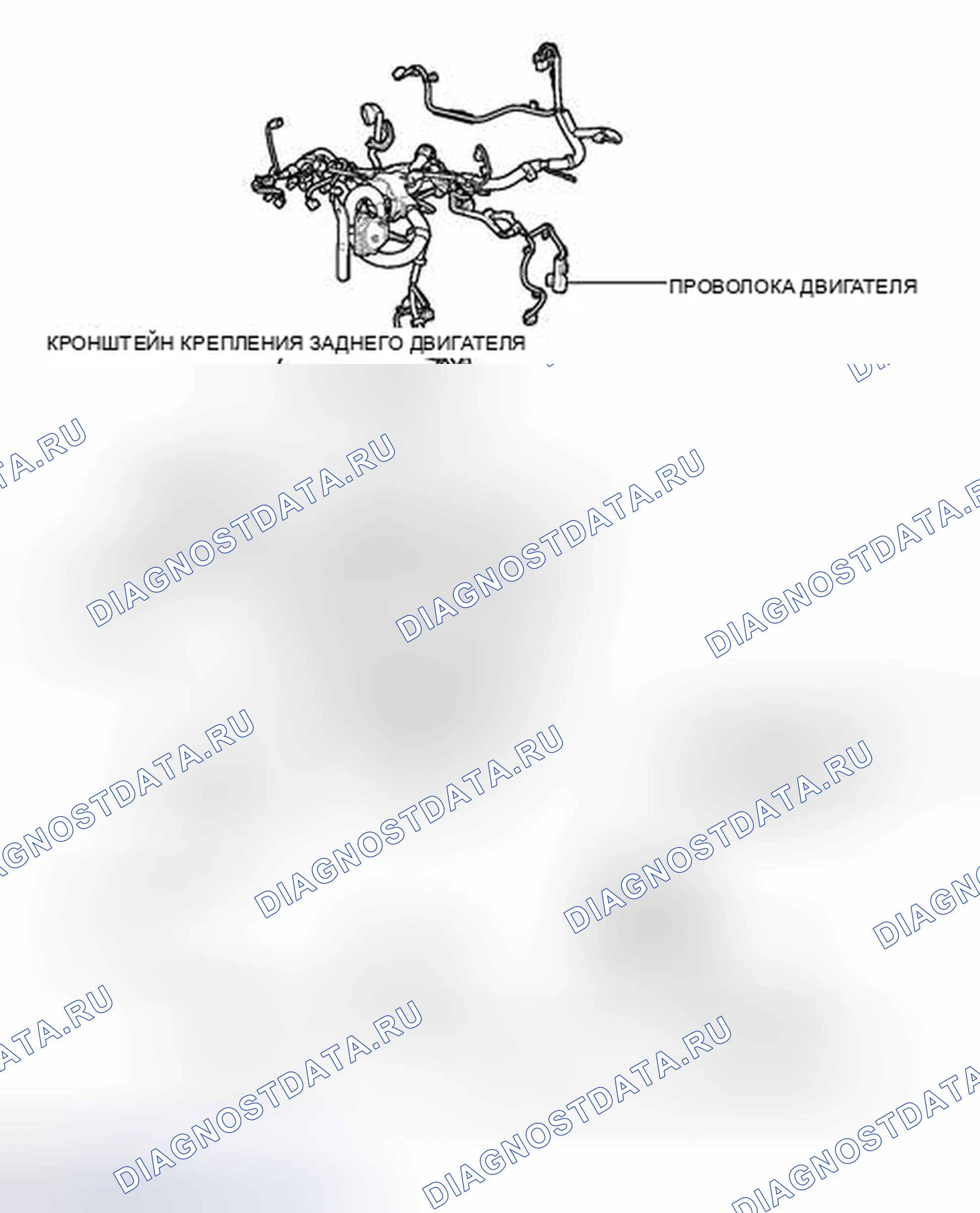Рис. 1257: ИЛЛЮСТРАЦИЯ. Toyota Highlander II рестайлинг