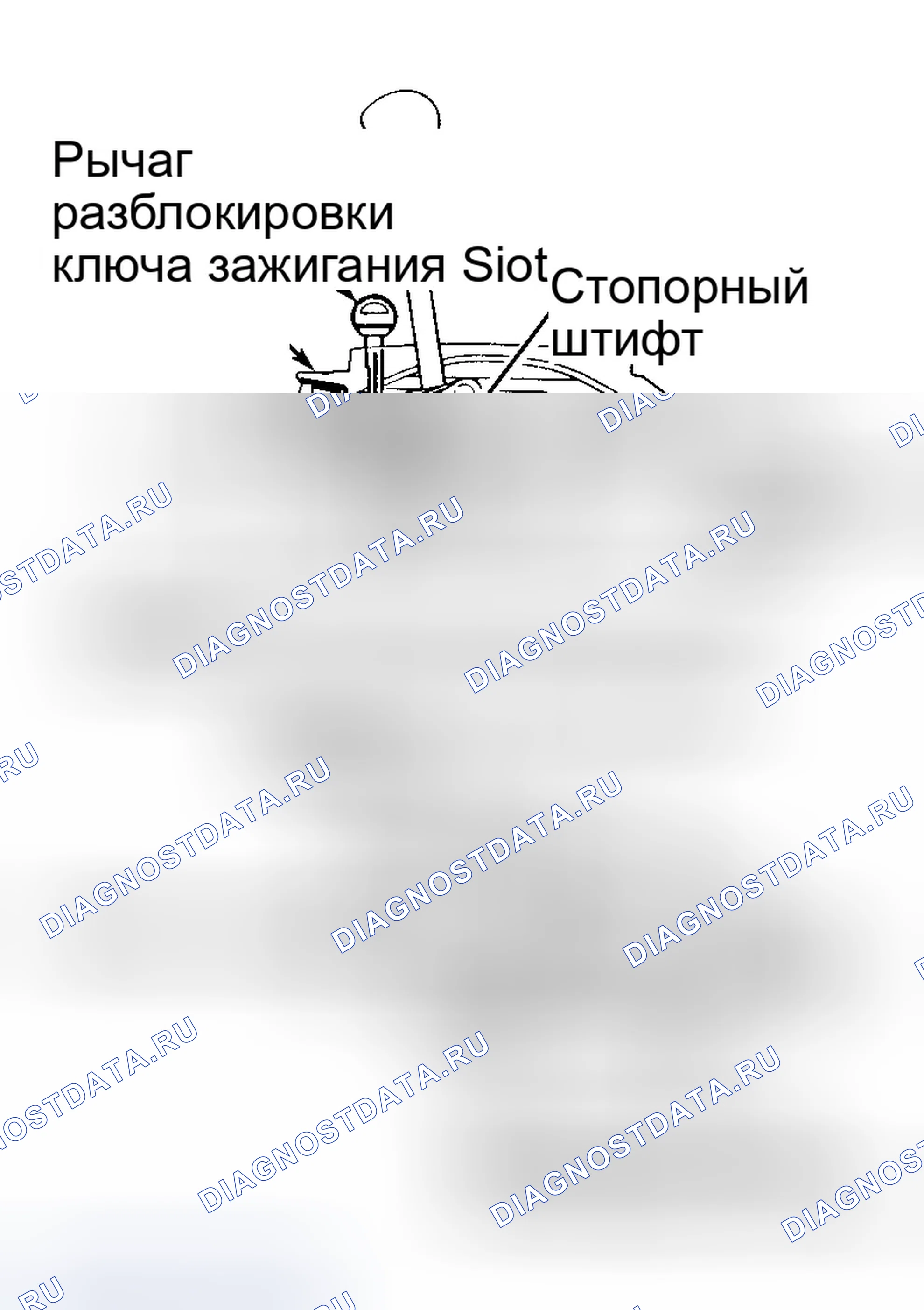 Рис. 72: СИСТЕМА БЛОКИРОВКИ КЛЮЧА (ВСЕ МОДЕЛИ). Honda CR-V I