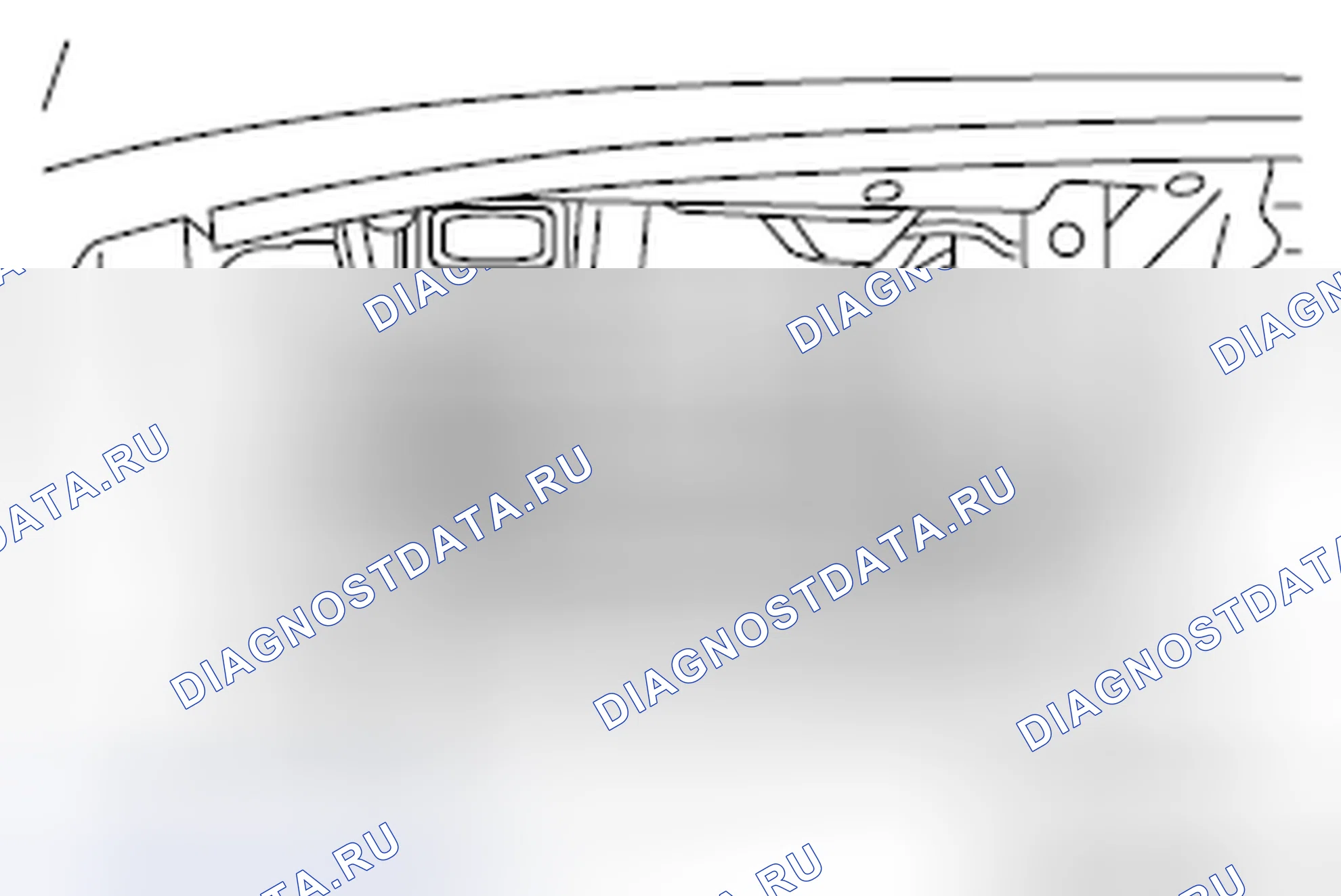 Рис. 1: ЗАМЕНА ФИЛЬТРА ЧИСТОГО ВОЗДУХА. Mercedes-Benz CLA-класс C117/X117 рестайлинг
