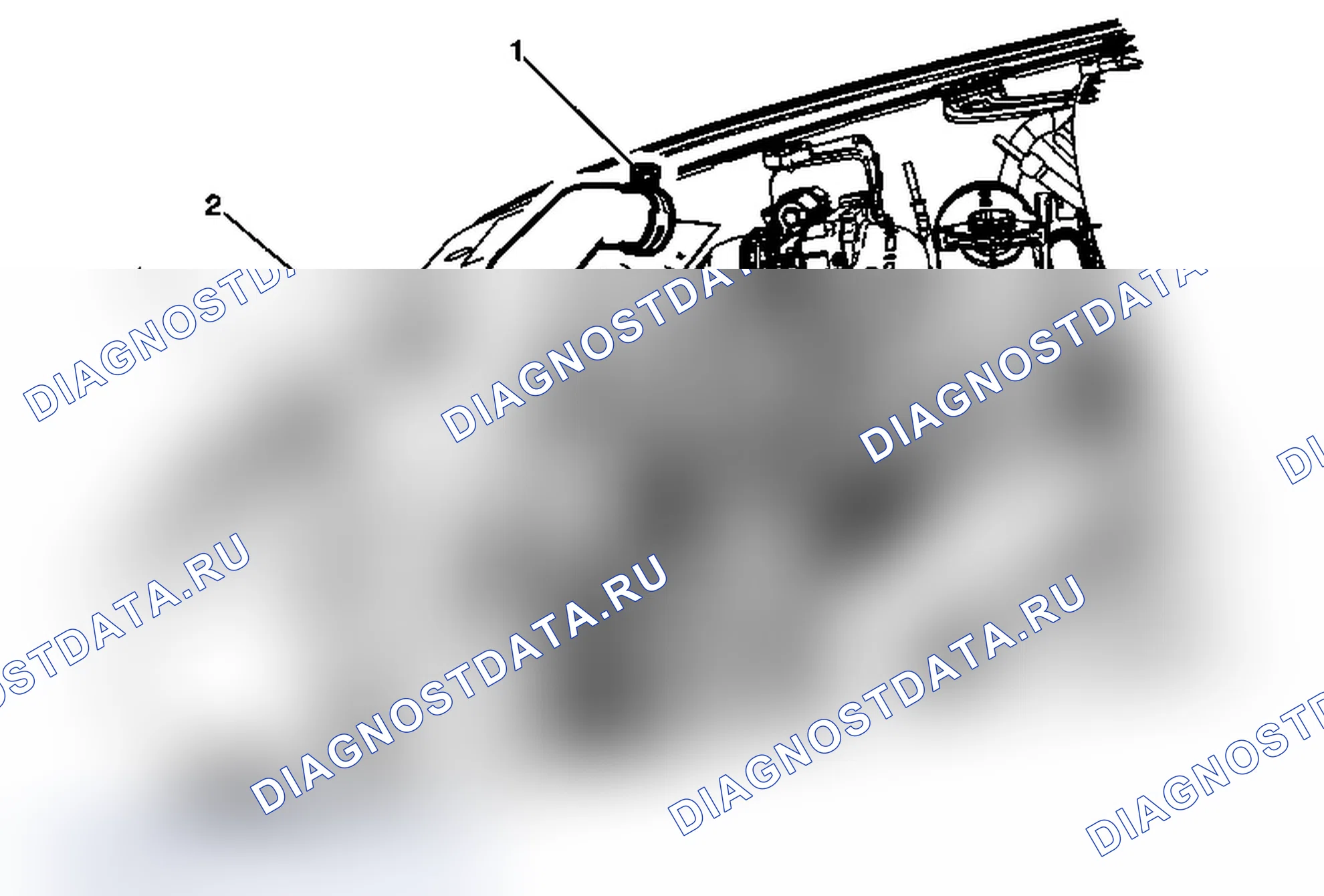 Рис. 7: Замена впускного шланга радиатора (LGH, LML). GMC Sierra 2500 HD 