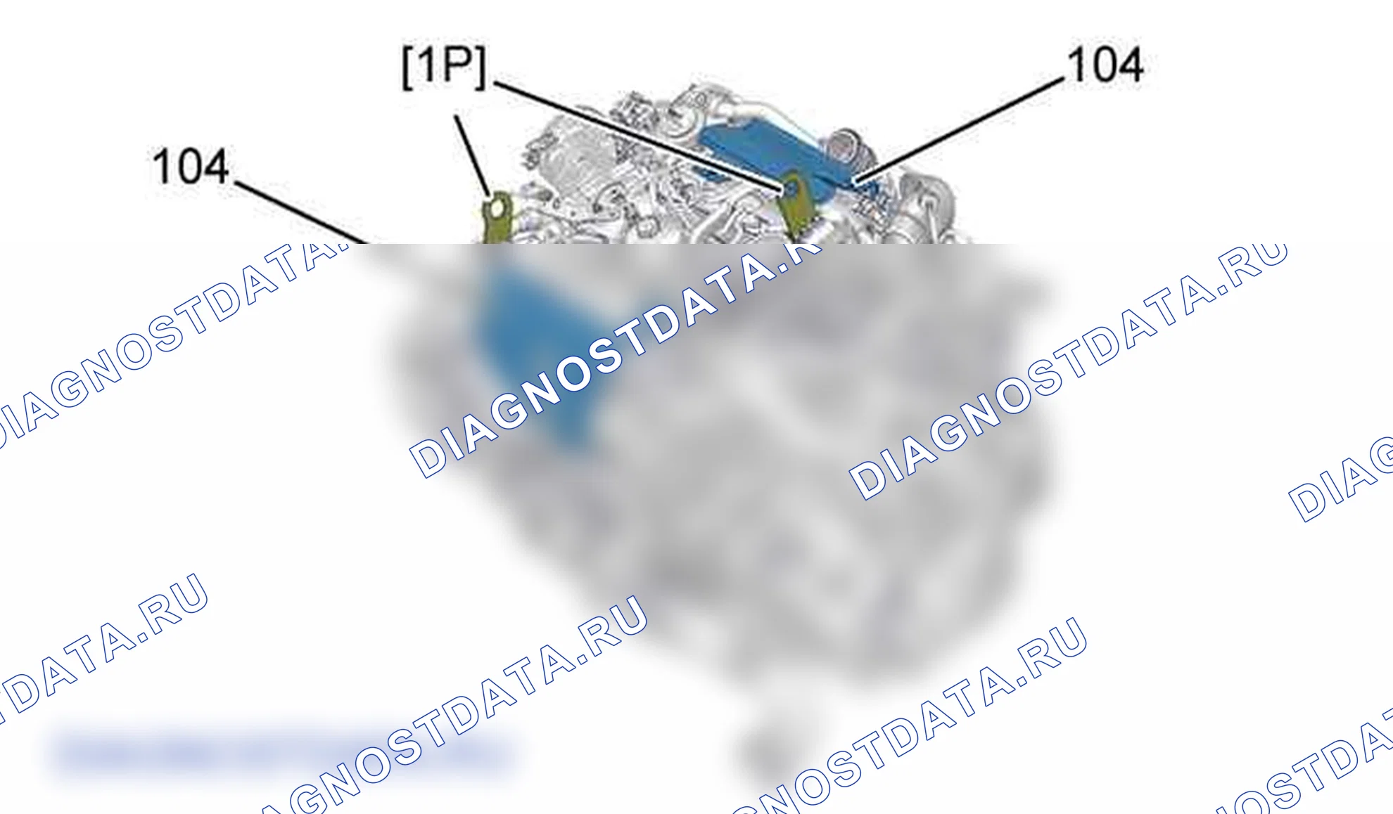 Повторная установка: двигателя — b1cm07sd. Citroen C5 II