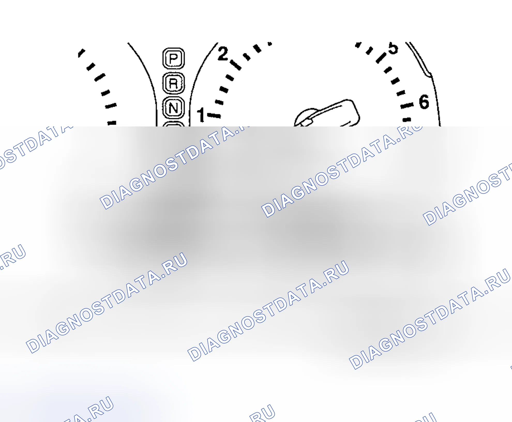 Рис. 19: Индикаторные лампы. Honda Accord XI