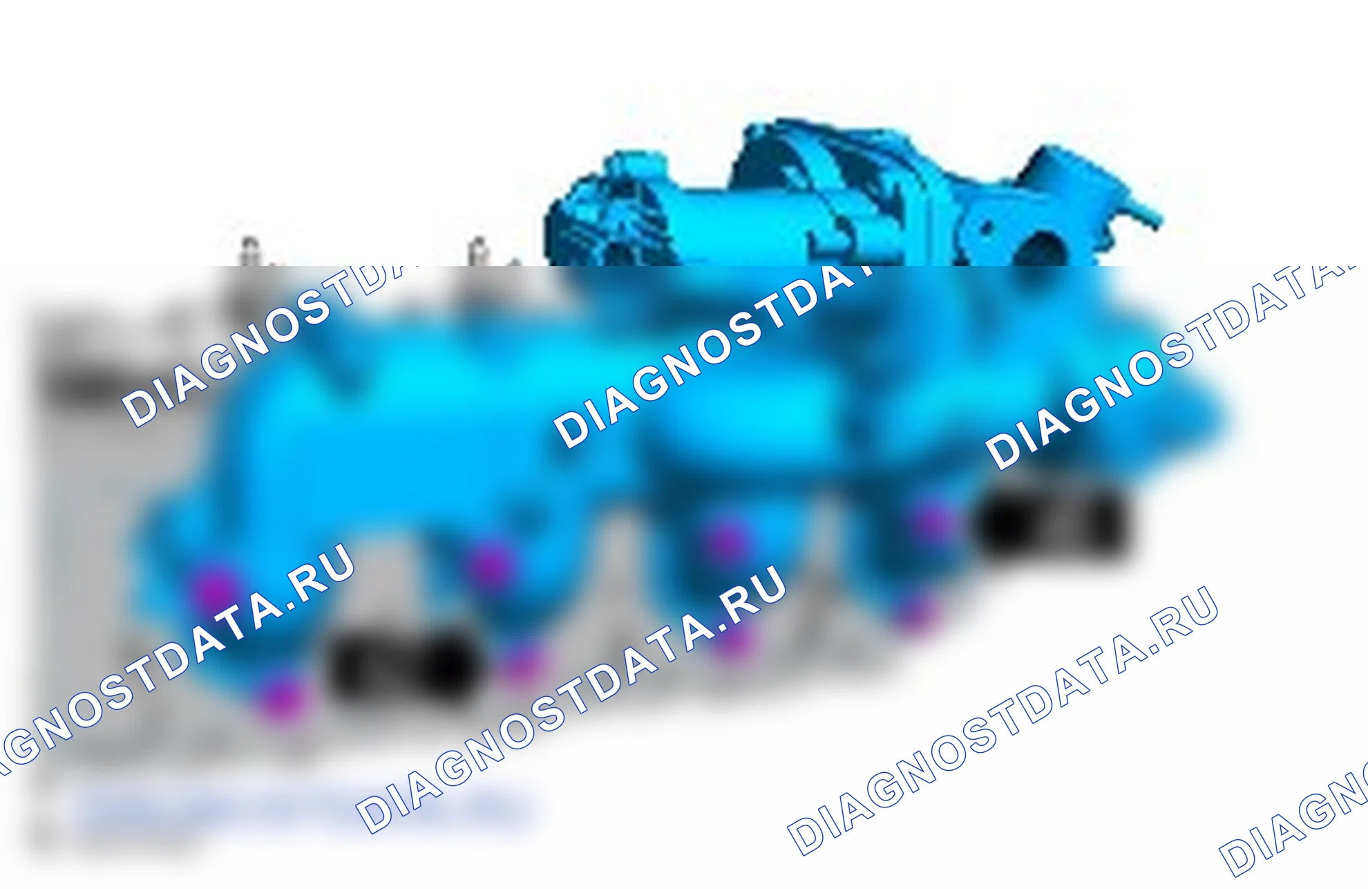 Разборка узла головки цилиндров. Ford Transit Connect I