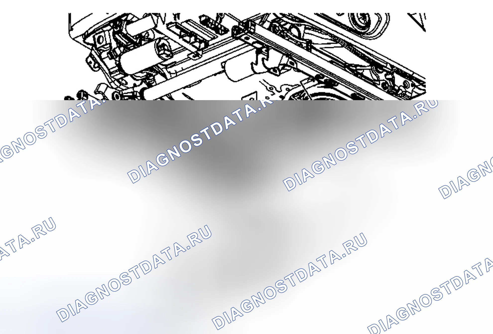 Рис. 52: Замена привода регулятора переднего сиденья. Buick LaCrosse II