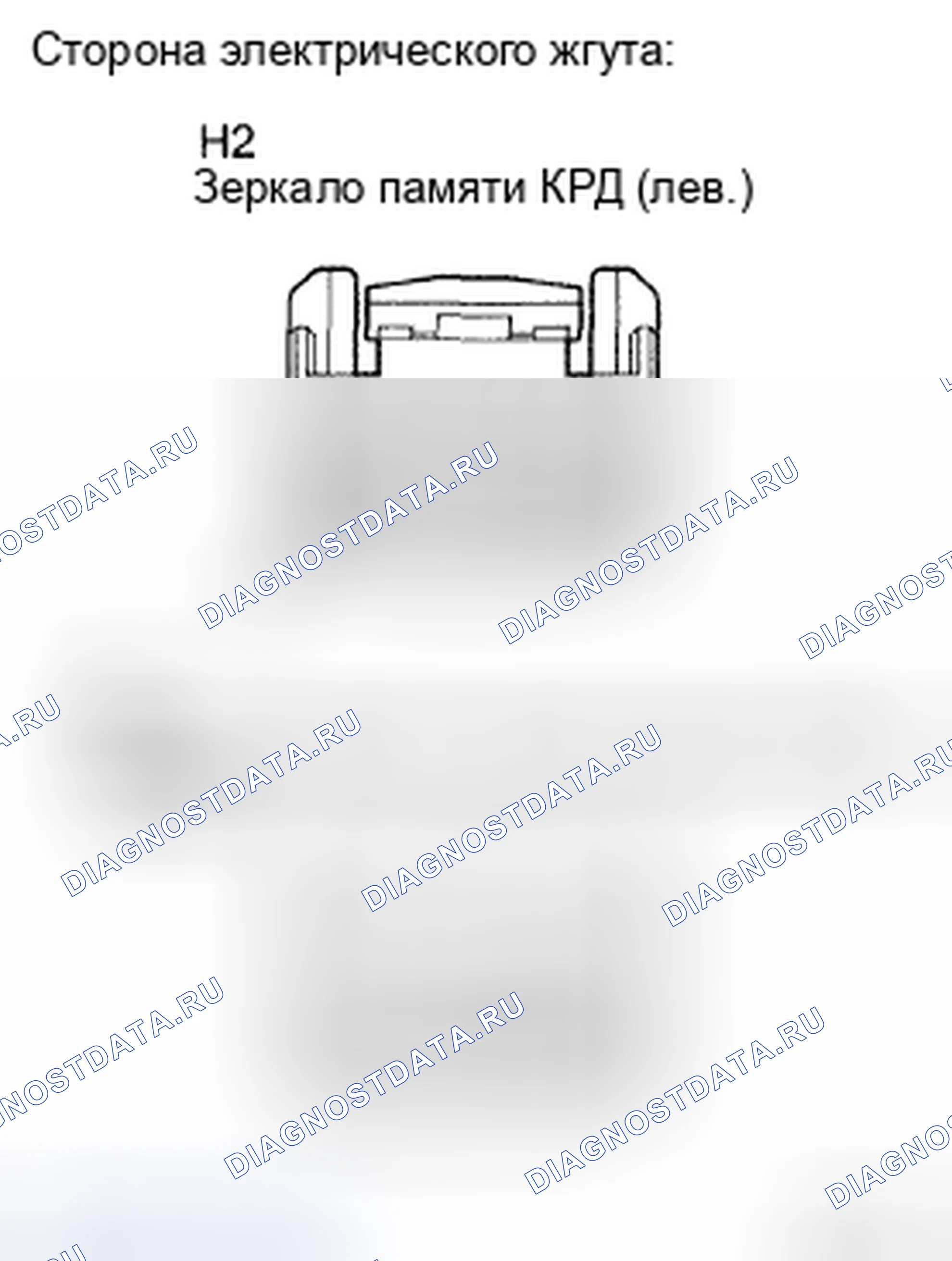 Рис. 2: ПРОЦЕДУРА КОНТРОЛЯ. Toyota Avalon XX30 рестайлинг