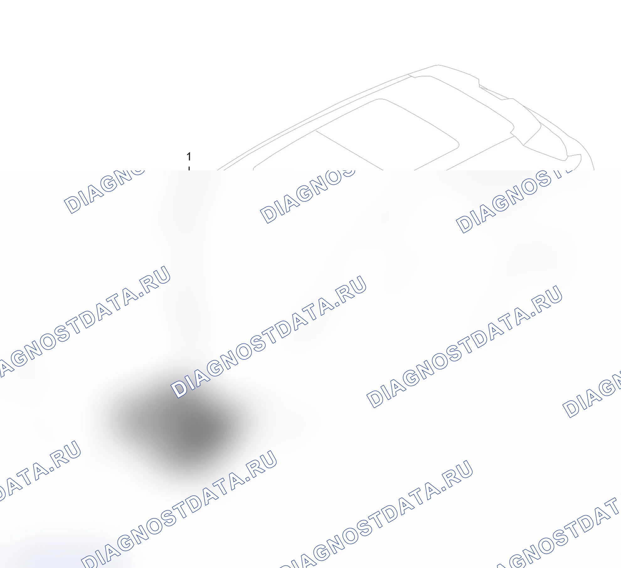 Схема расположения нижней защитной панелей двигателя — Haval Shenshou. Haval Shenshou I