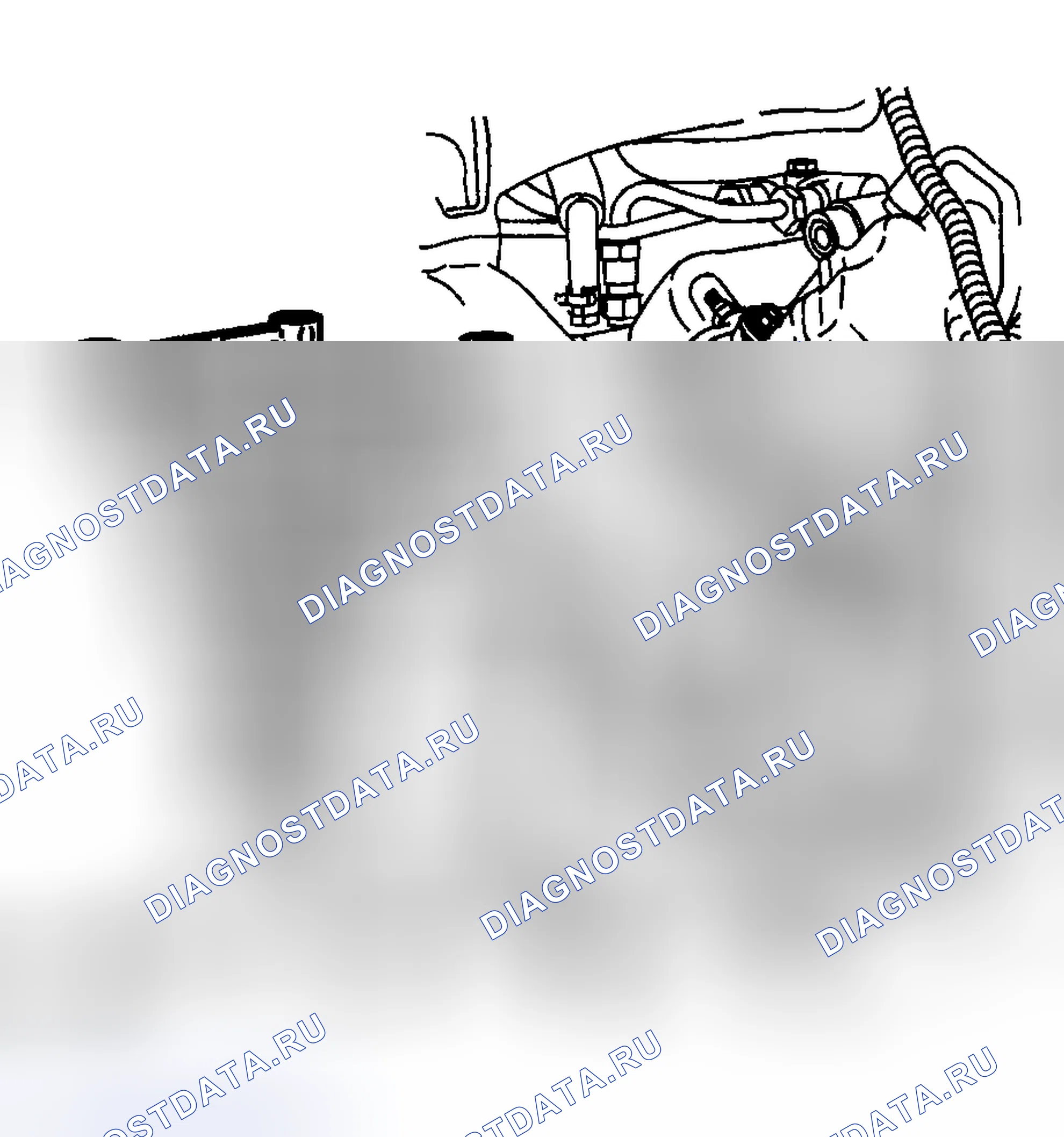 Рис. 486: Снятие монтажного кронштейна насоса ГУР. GMC Cab & Chassis Sierra 3500 GMT800 early