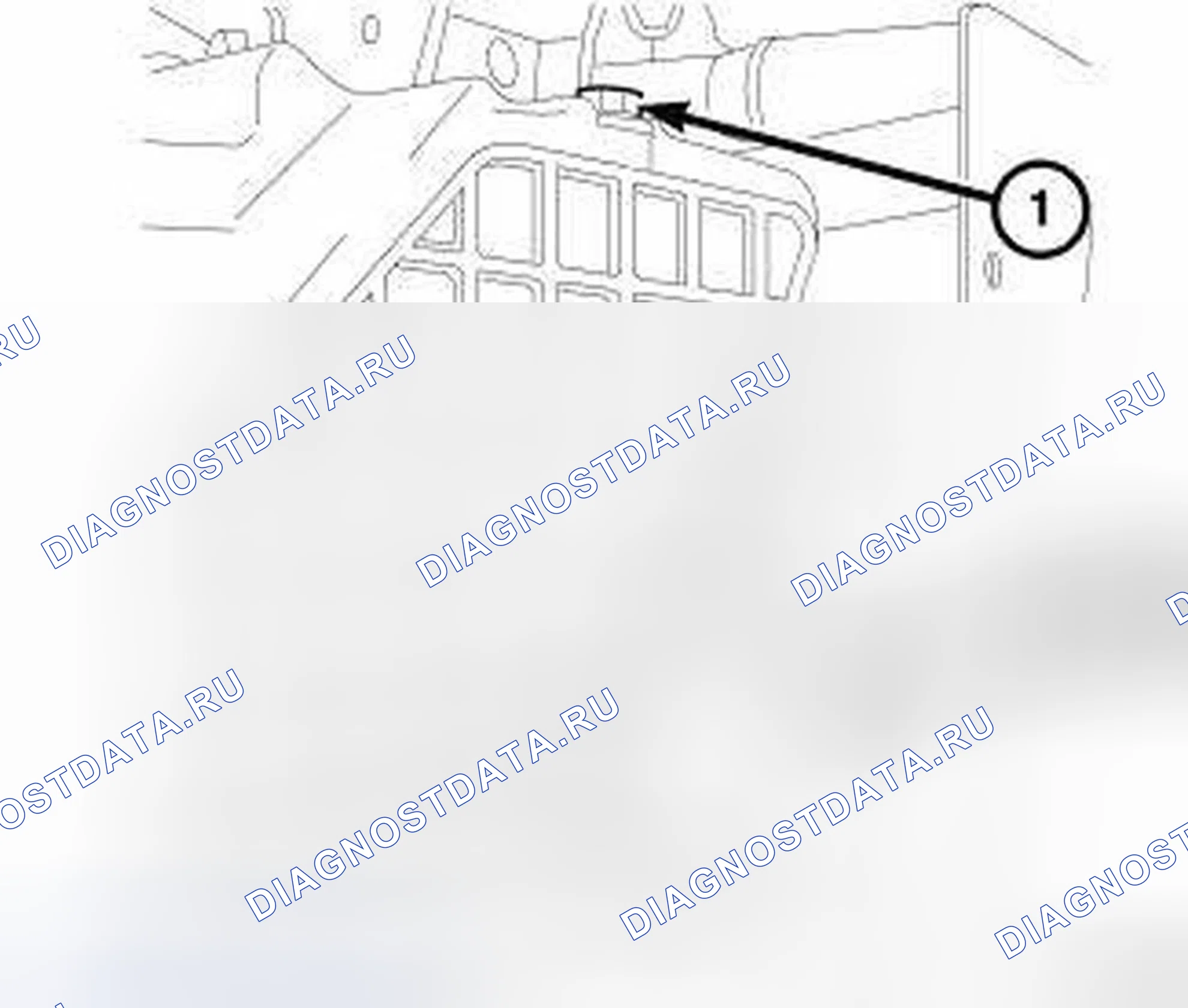 Рис. 368: ДЕМОНТАЖ. Dodge Journey I