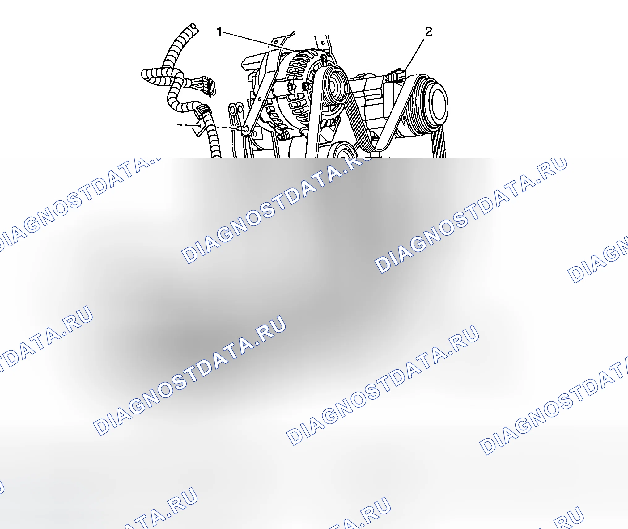 Рис. 180: Виды компонентов ОВК. GMC Savana Special G3500 