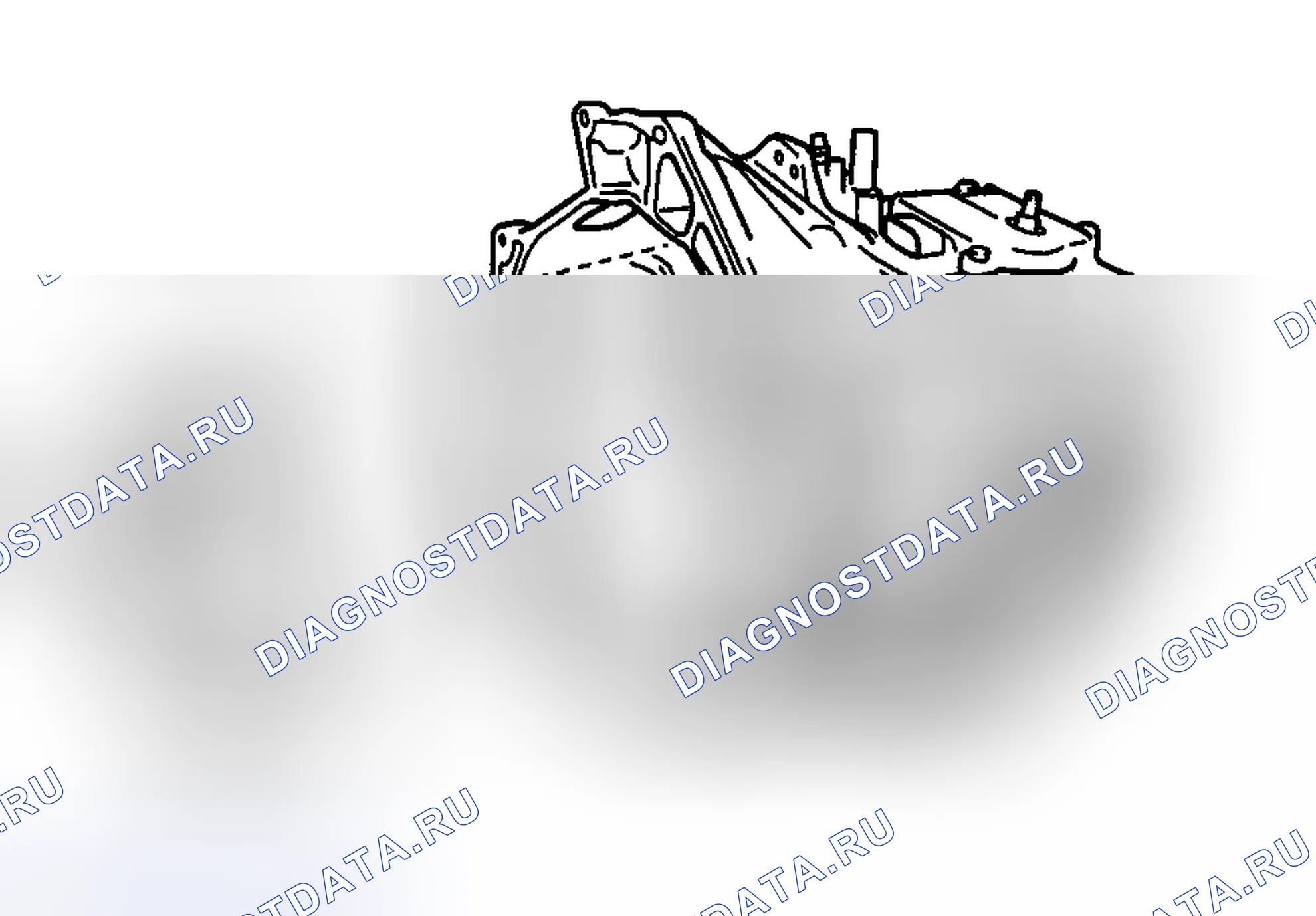 Рис. 910: ДЕМОНТАЖ / МОНТАЖ ГИДРОТРАНСФОРМАТОРА [AW6A-EL]. Mazda 6 GH рестайлинг