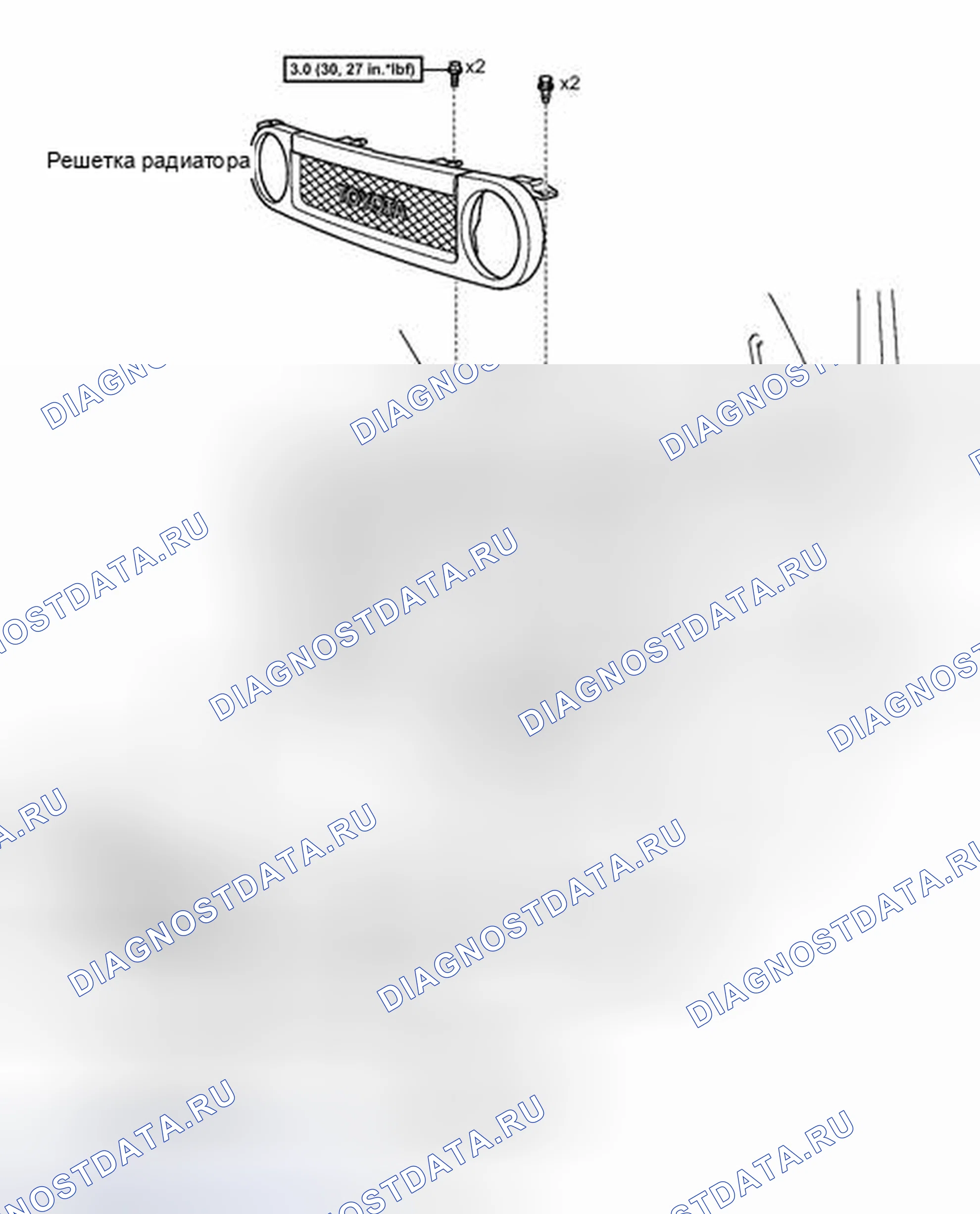 Рис. 152: ИЛЛЮСТРАЦИЯ. Toyota FJ Cruiser I