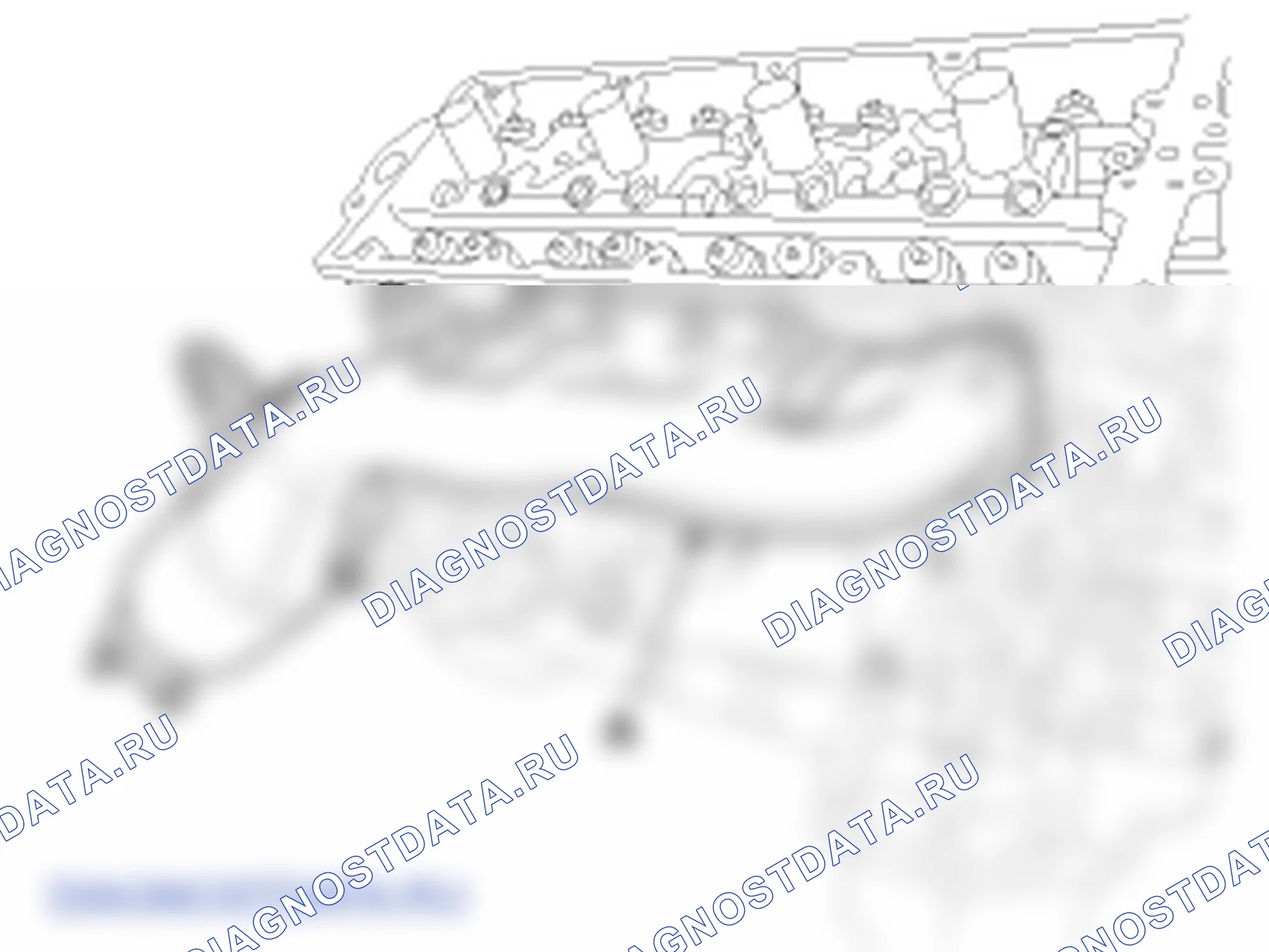 Снятие головки блока цилиндров. Hyundai Genesis(Bh)-U.S. I