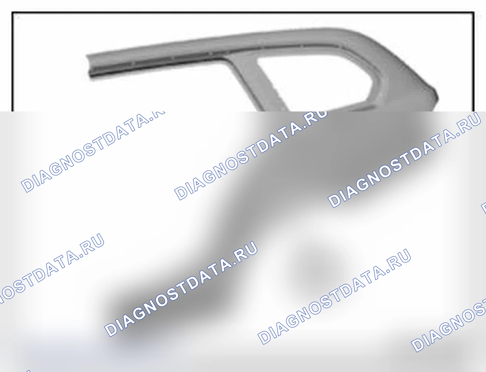 Рис. 311: 41 35 101 Замена задней левой боковой панели. BMW X5 M E70