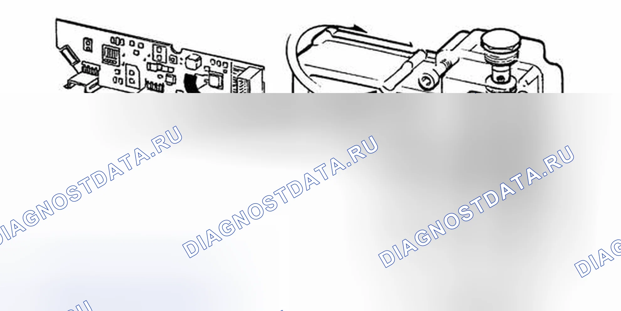 Рис. 44: Модуль управления. Volvo S60 I