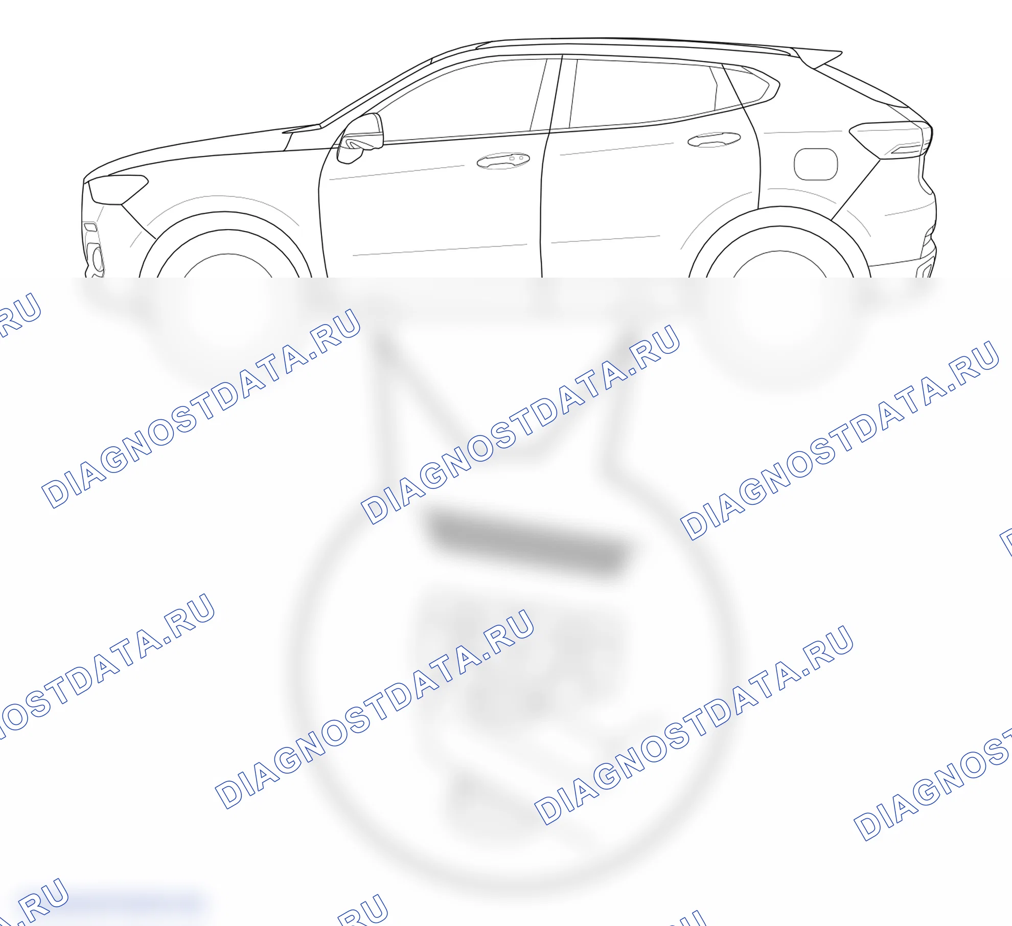 Вывешивание и установка на опоры — Haval F5. Haval F5 I