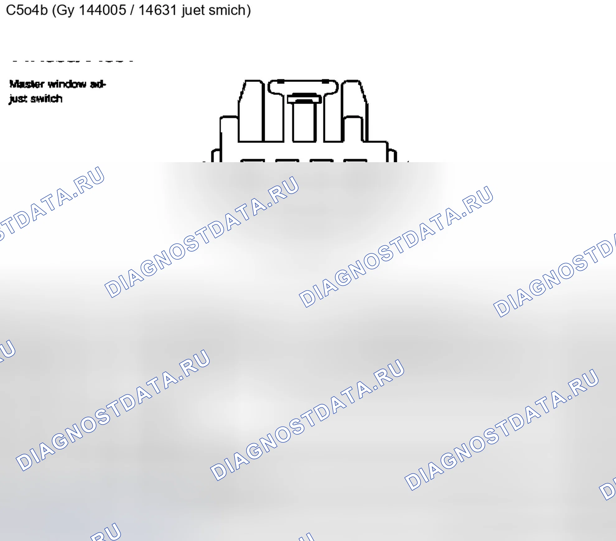Рис. 602: Идентификация соединителей C504b и C505. Ford Pickup F150 