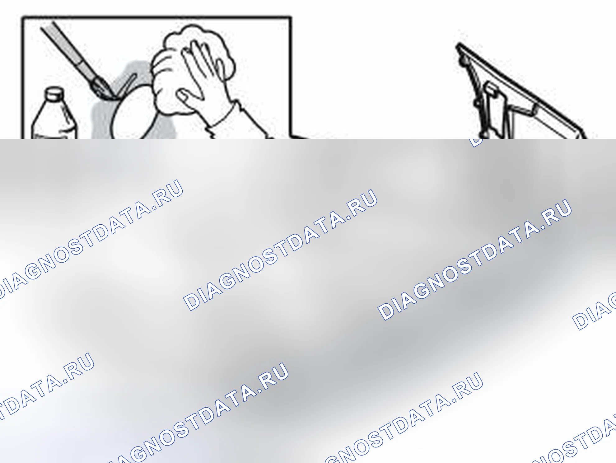 Рис. 97: Подготовка к установке датчика. Volvo S80 I