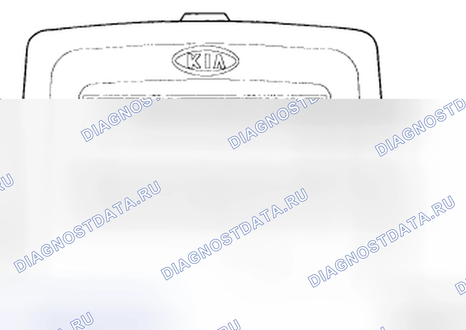 Рис. 4: ПРОЦЕДУРА ТЕСТИРОВАНИЯ СИСТЕМЫ ЗАРЯДКИ. Kia Sedona II