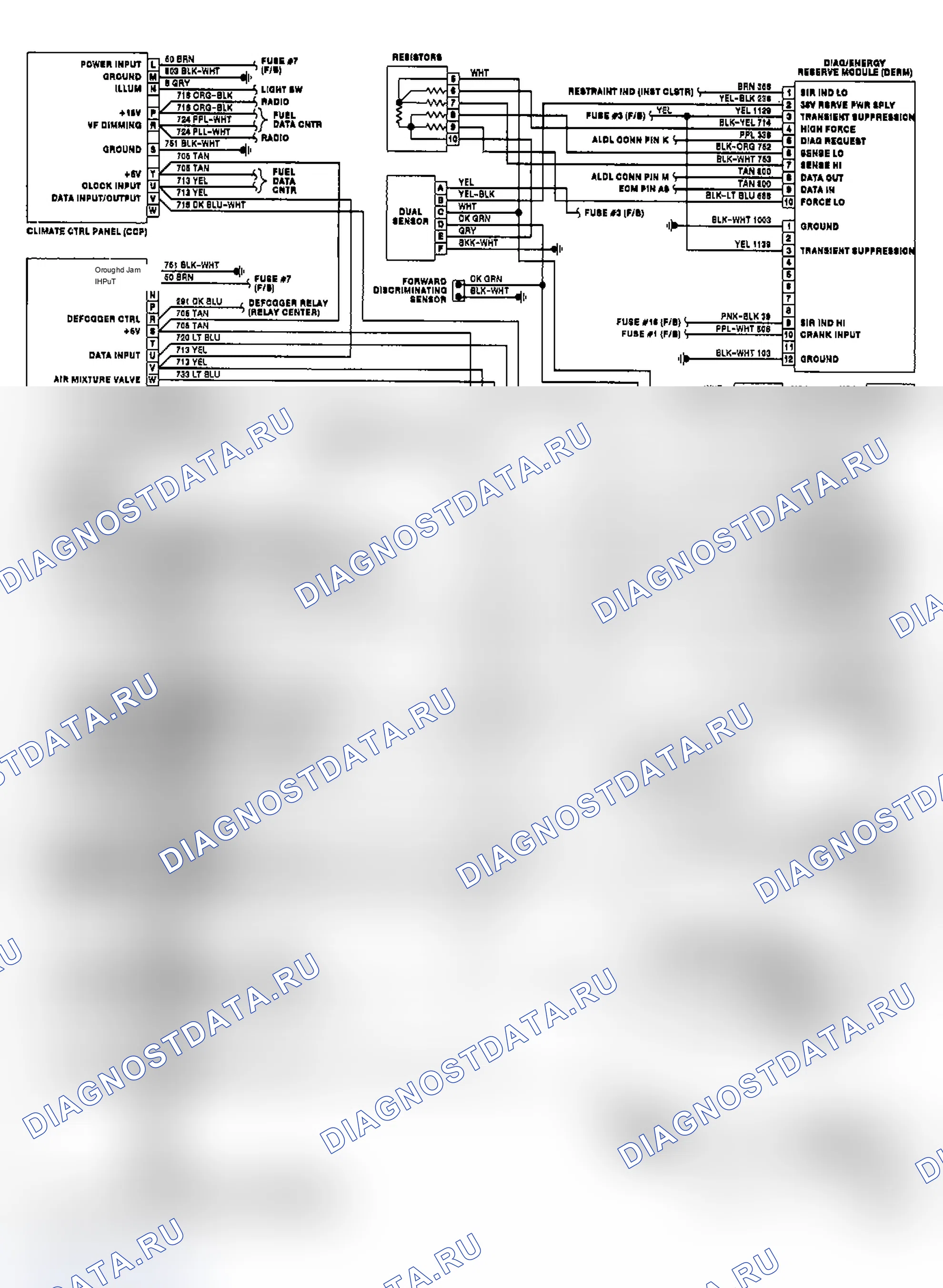 Рис. 42: DeVille/Fleetwood PFI 4.5L (VIN 3), млрд.м3. Buick Electra Park Avenue 