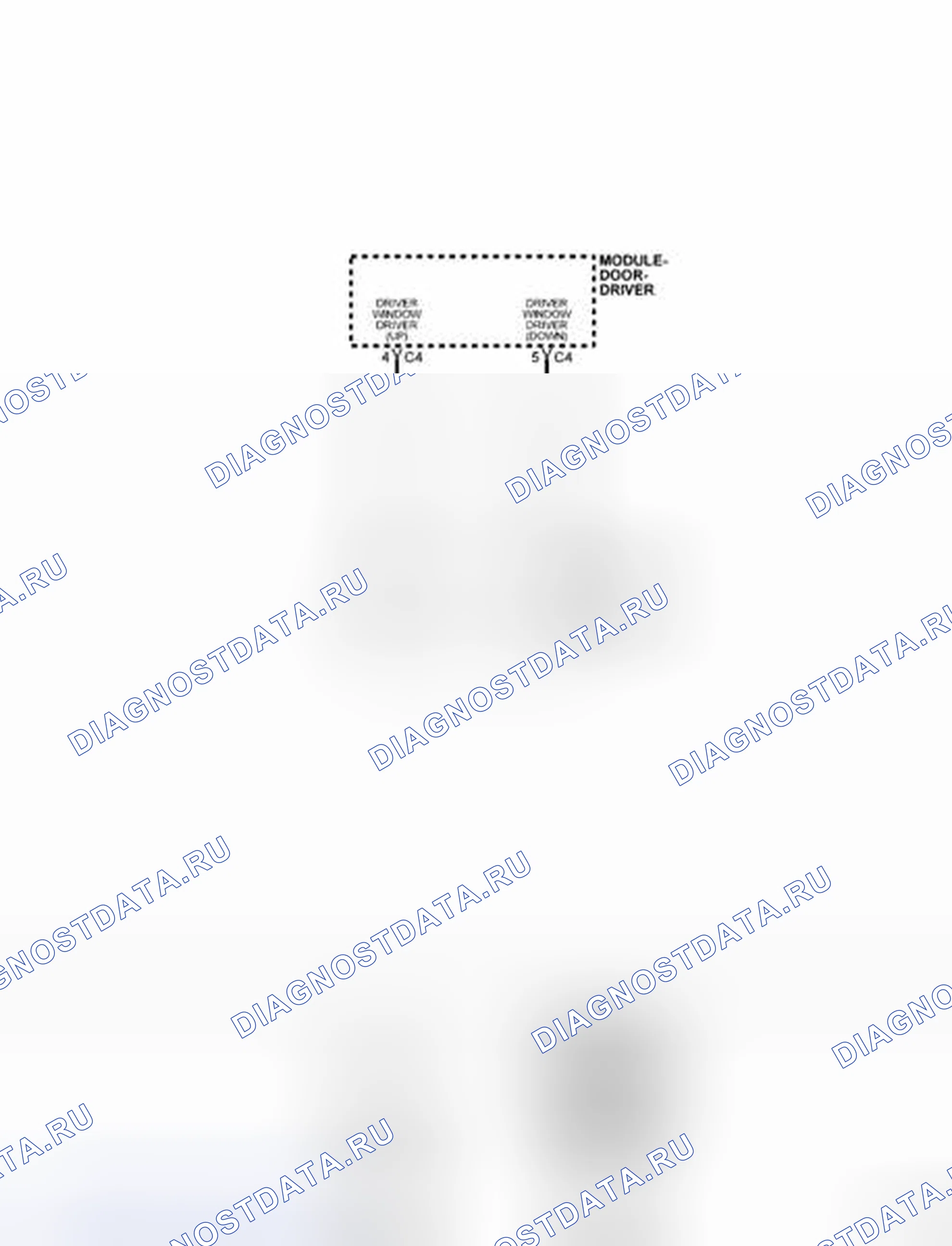Рис. 18: Принципиальная схема. Chrysler Town & Country V