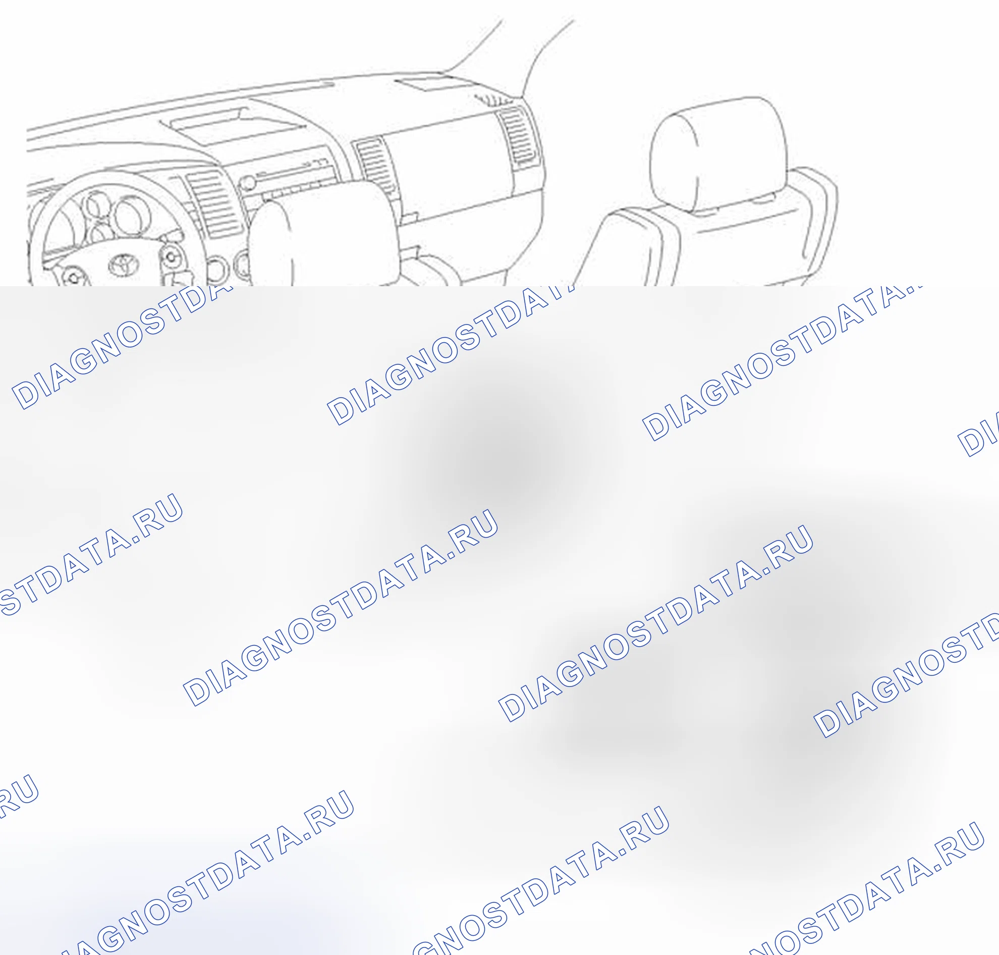 Рис. 213: ИЛЛЮСТРАЦИЯ. Toyota Sequoia II рестайлинг