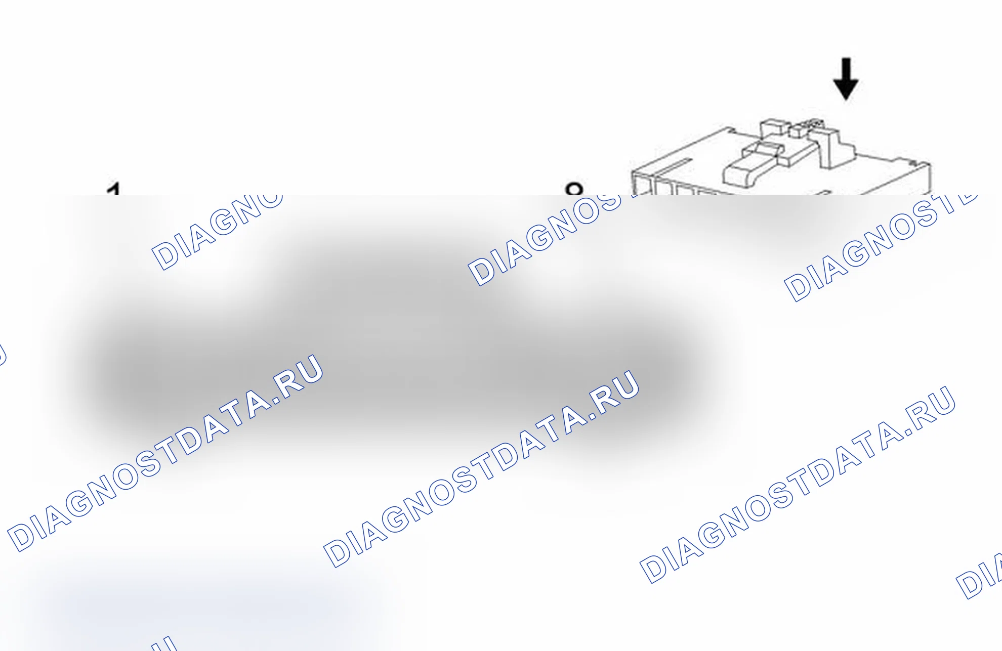 Рис. 5: Люковый выключатель. Chevrolet Silverado 2500 HD 