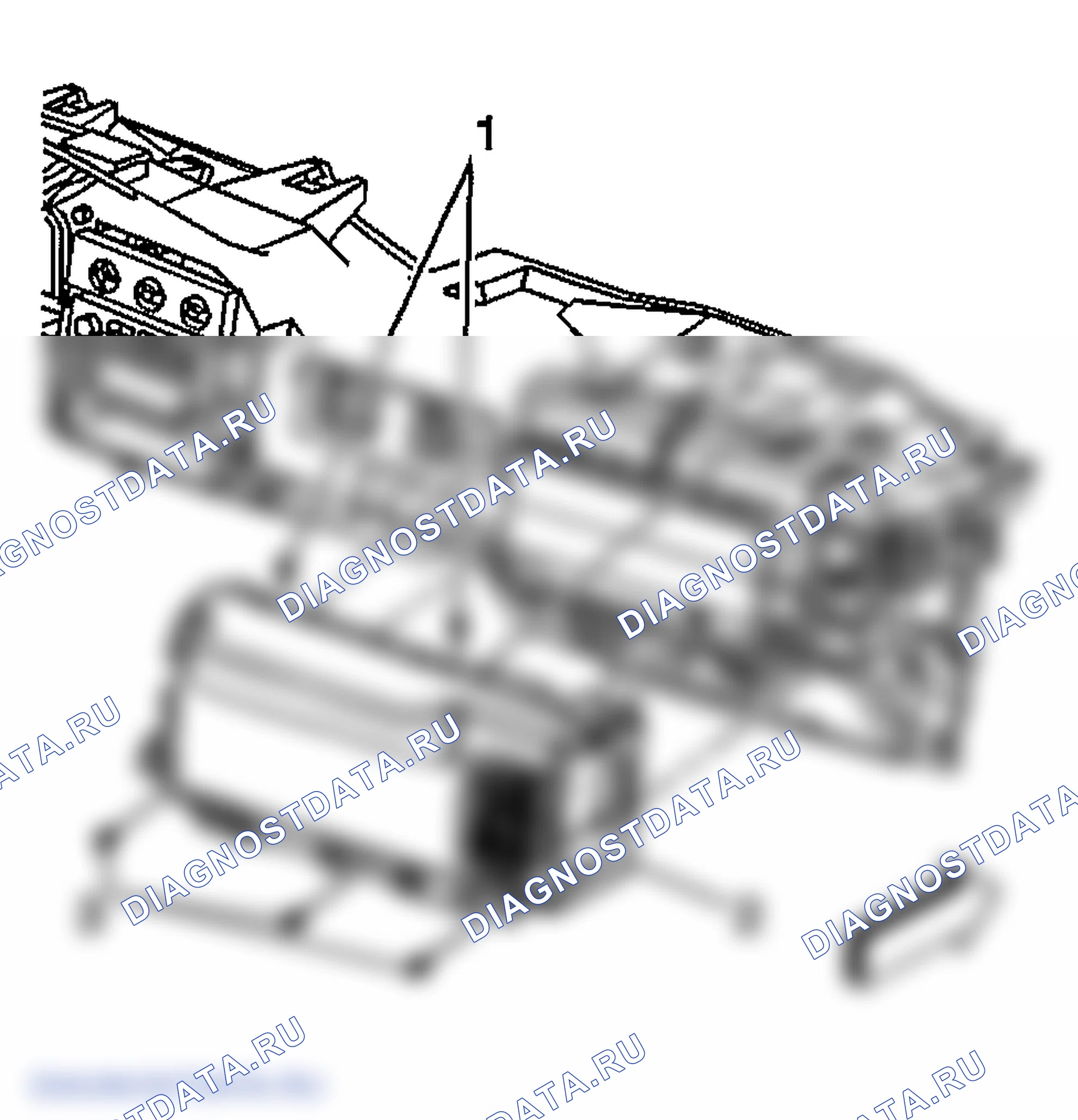 Рис. 63: Порядок демонтажа. GMC Savana H2500 