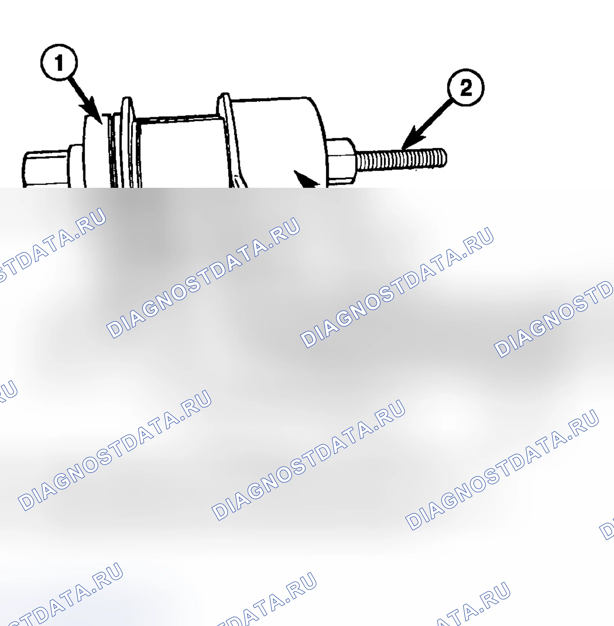 Рис. 32: БОЛЬШАЯ ВТУЛКА. Dodge Pickup R1500 