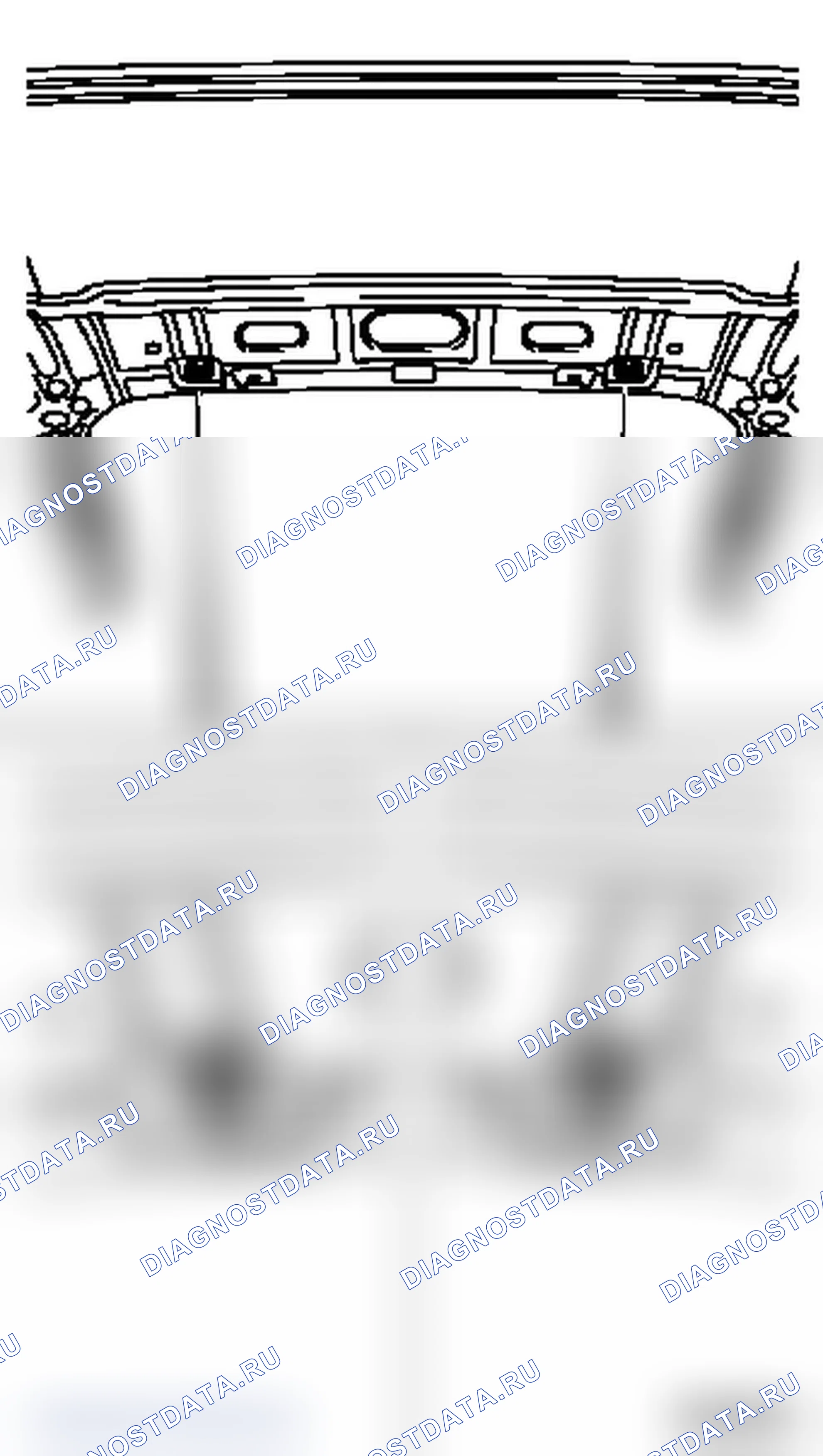 Демонтаж и монтаж шарнира задней откидной двери (модели F08, F48). Opel Astra G