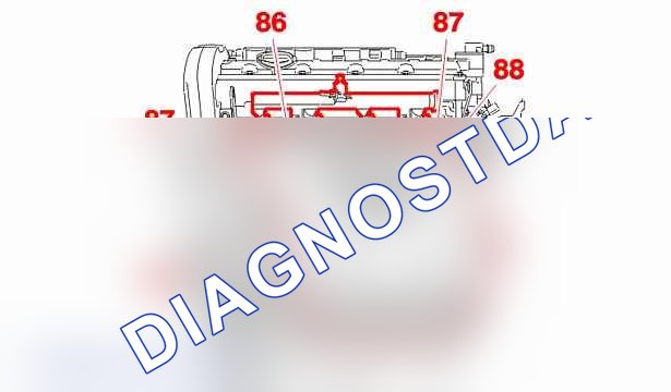 Сборка: двигателя — b1ck239d. Peugeot 607 I