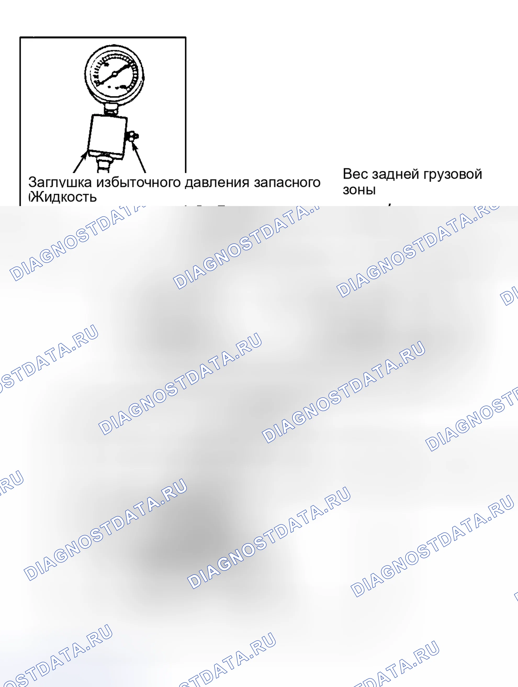 Рис. 3: Испытание давлением жидкости. Suzuki Grand Vitara I рестайлинг