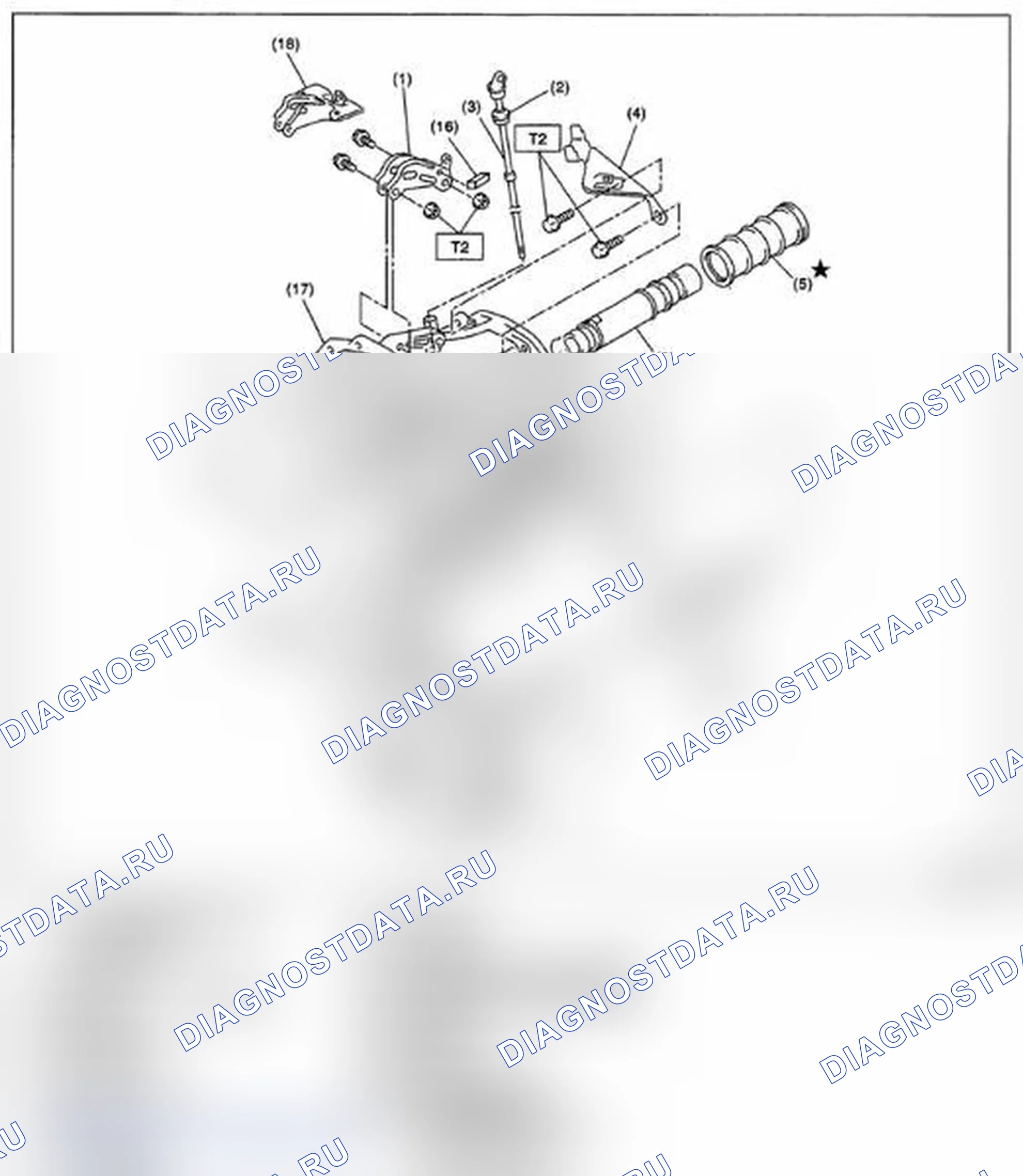Рис. 336: ГИДРОТРАНСФОРМАТОР И КОРПУС. Subaru Impreza WRX STI GR
