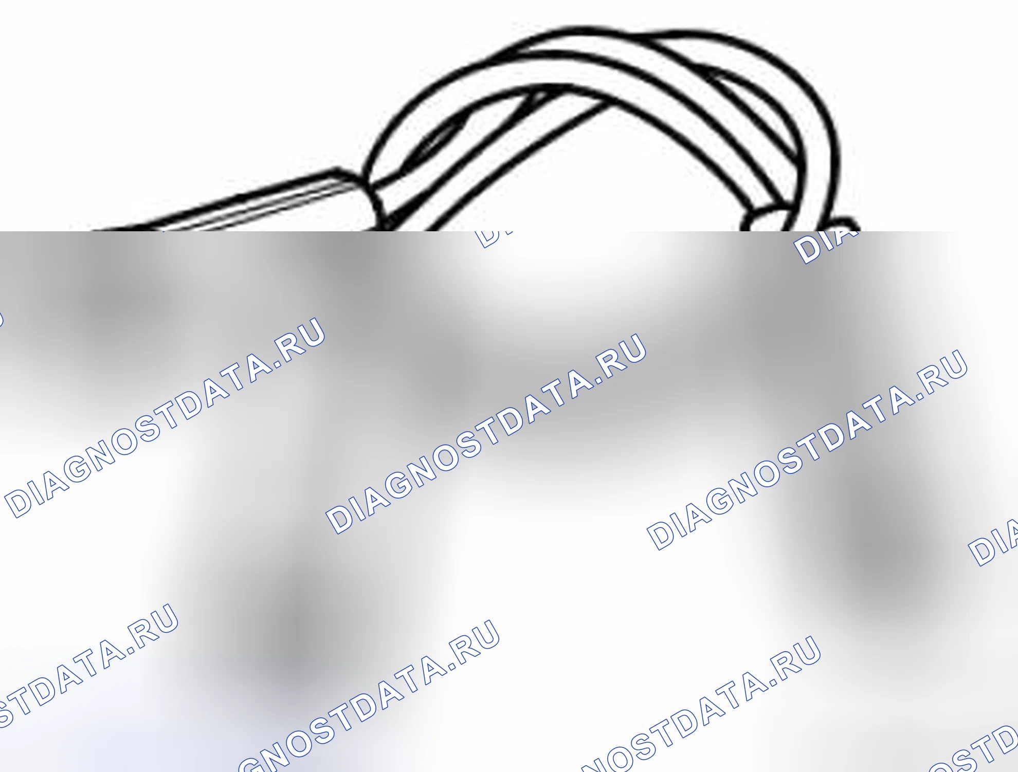 Рис. 224: 86 11 352 Измерительный кабель, штырь (x 4). Kia Picanto III