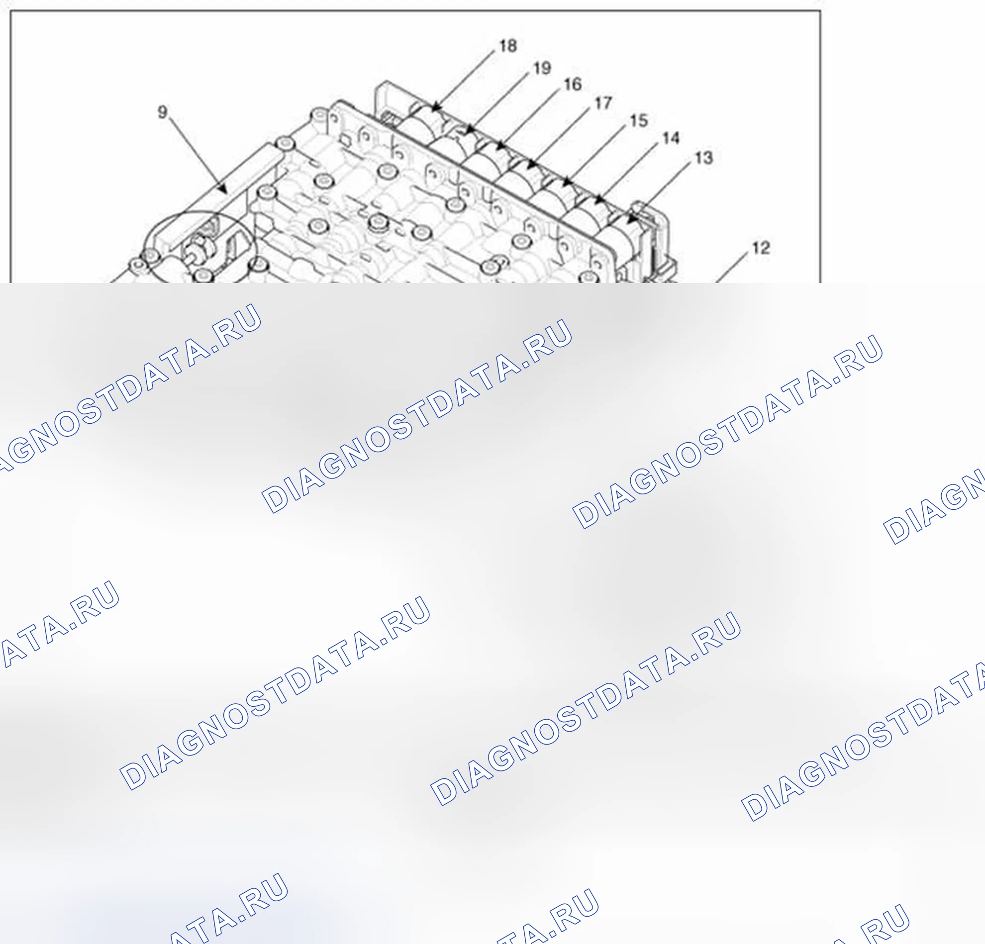 Рис. 6: Компоненты (2). Hyundai Equus II