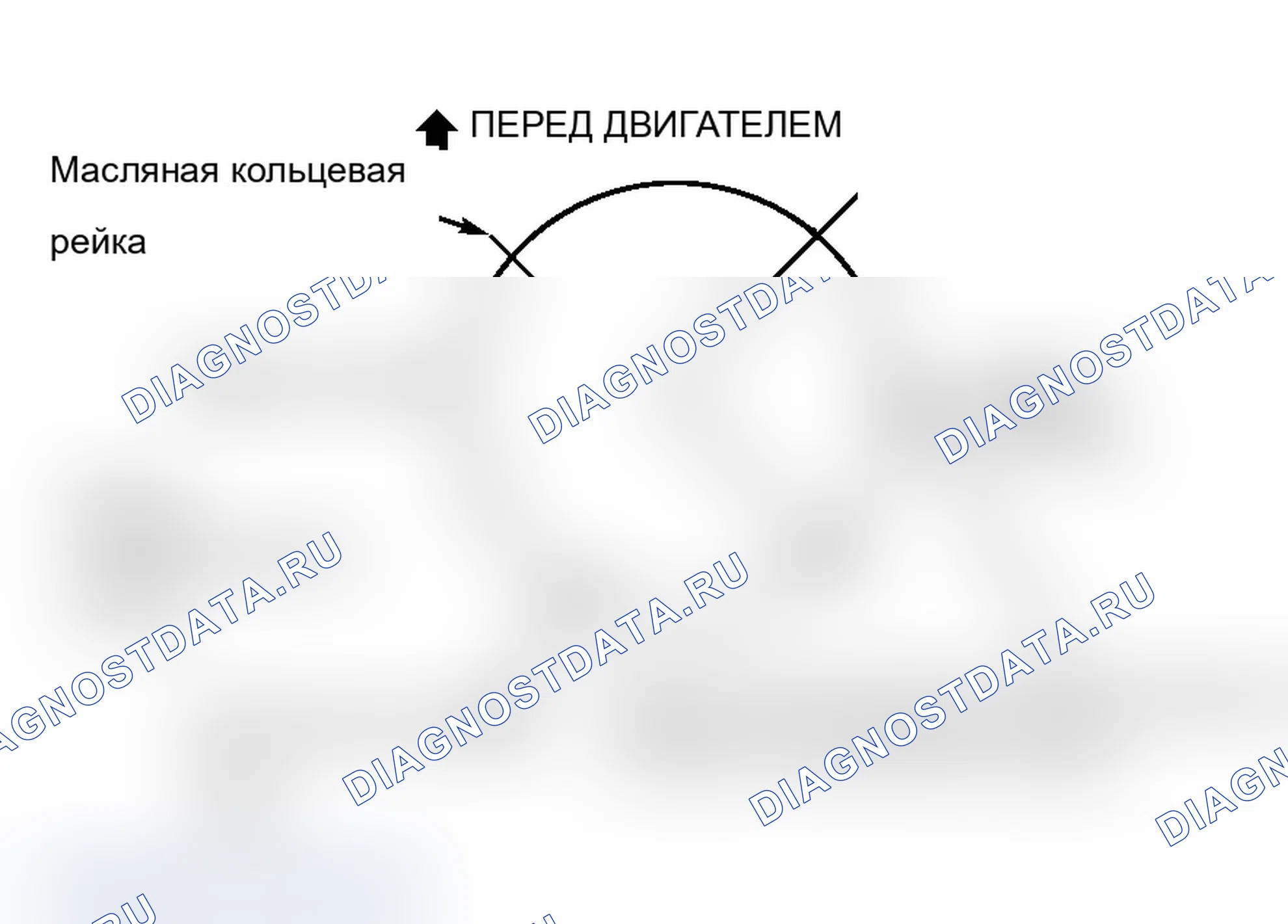 Рис. 14: Установка поршневых колец. Pontiac Grand AM V