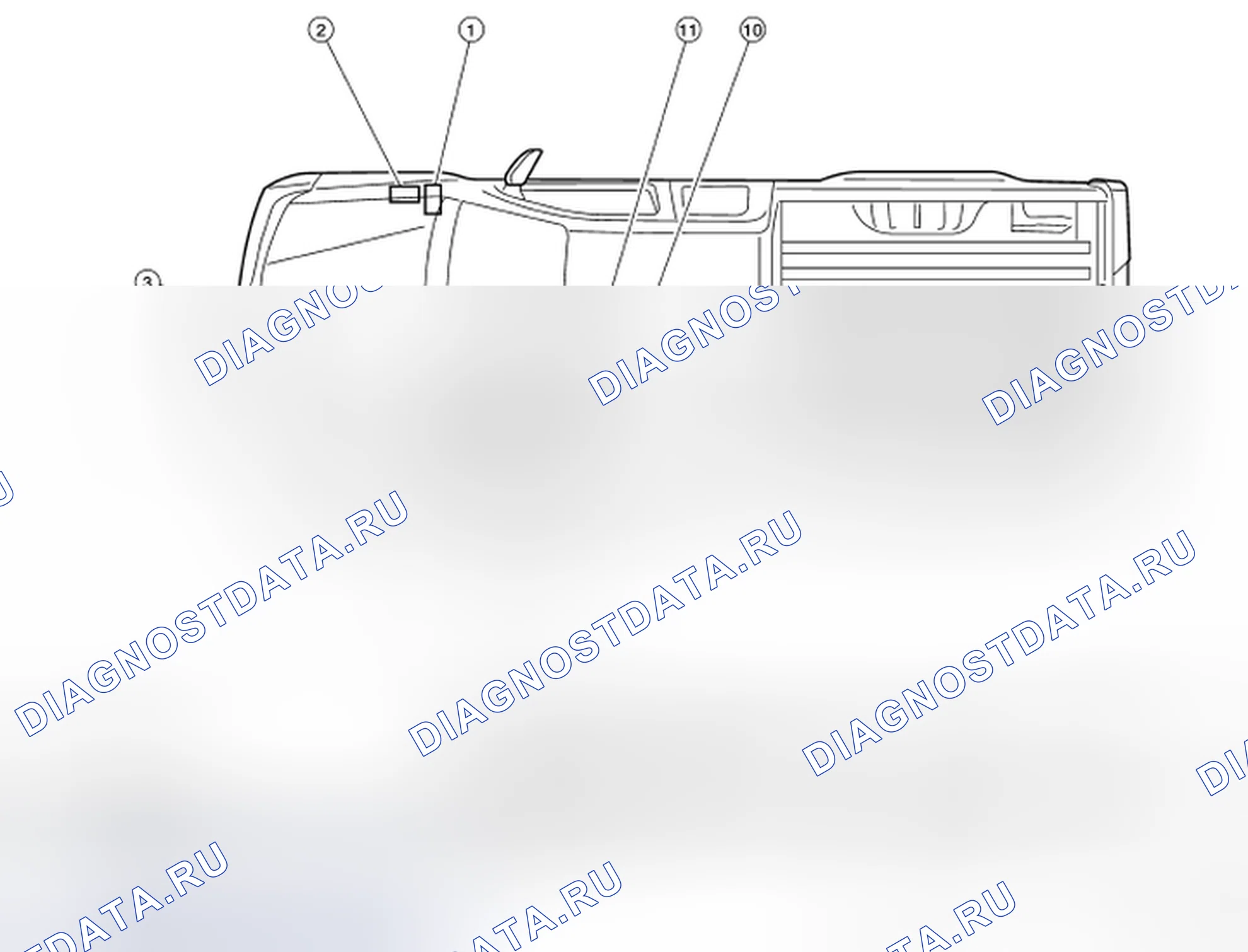 Рис. 116: Идентификация компонентов системы CAN. Nissan Frontier D40