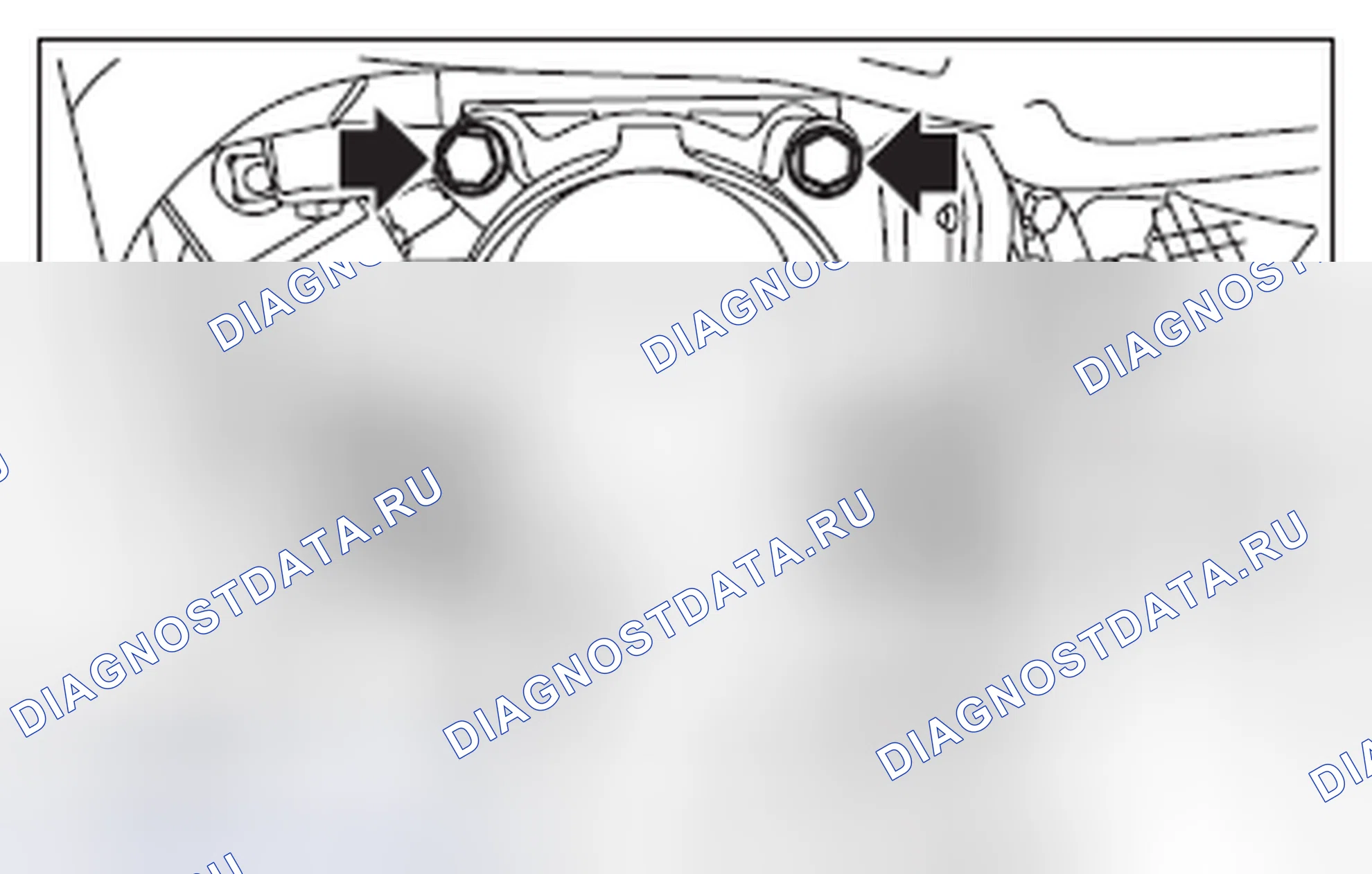 Рис. 684: УСТАНОВКА. Subaru Impreza GK