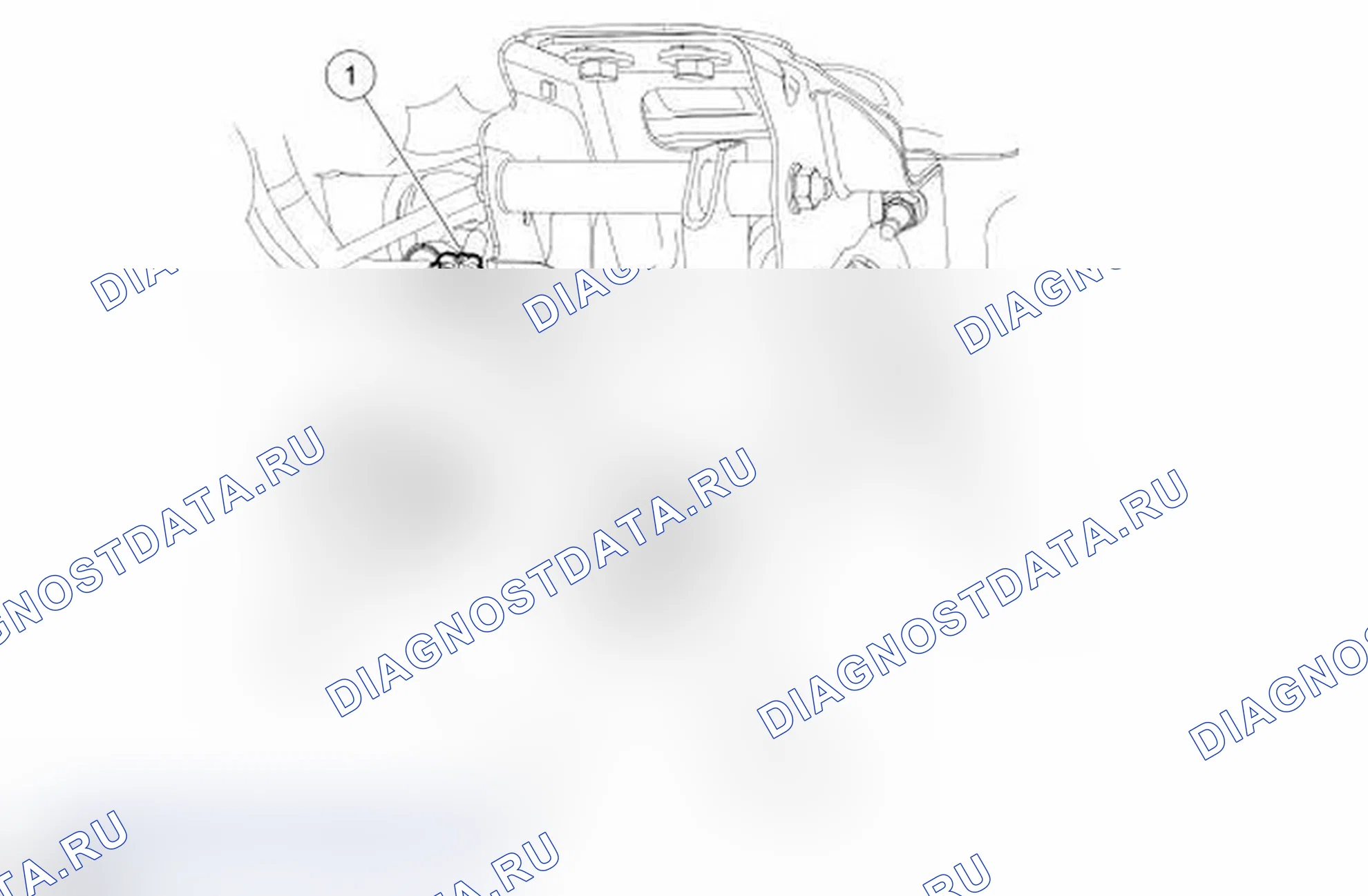 Рис. 12: Переключатель деактиватора управления скоростью. Ford Explorer IV